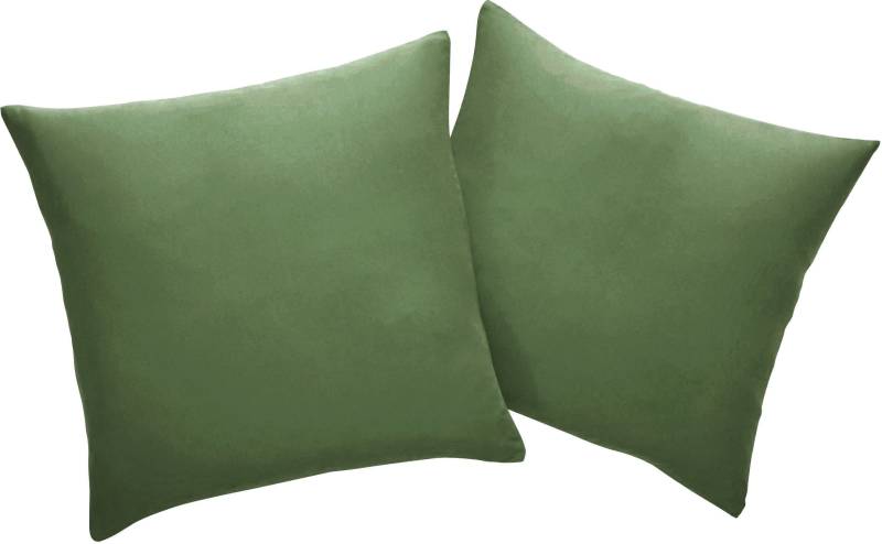 Bruno Banani Dekokissen »Lagan«, 2-er Set, einfarbig, Kissenhüllen ohne Füllung, 40 x 40 cm von Bruno Banani