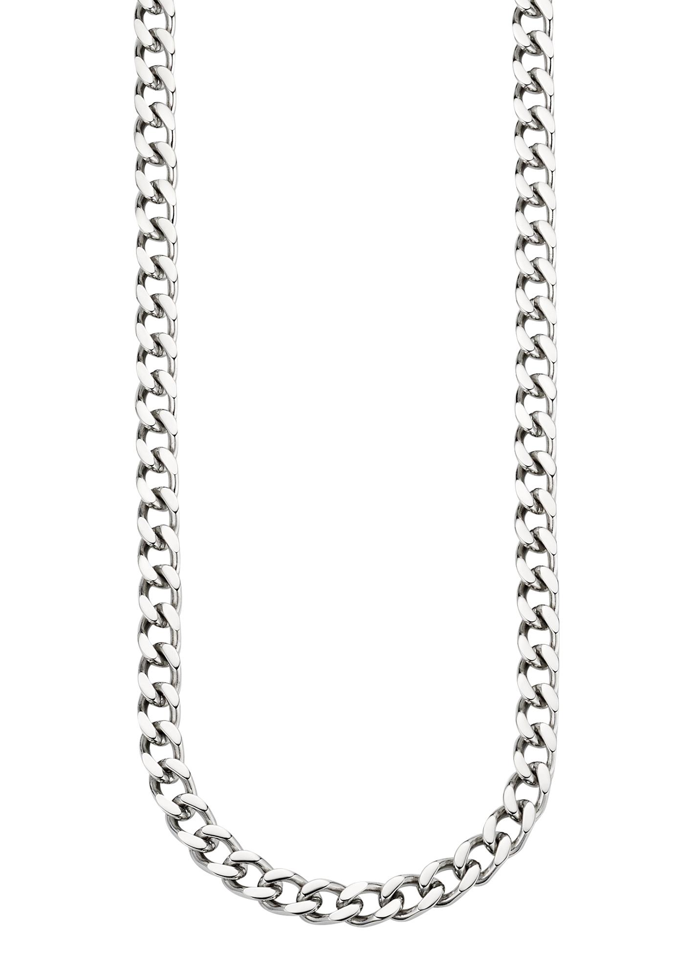Bruno Banani Edelstahlkette »Schmuck Geschenk Halskette Panzerkette Silberfarben« von Bruno Banani