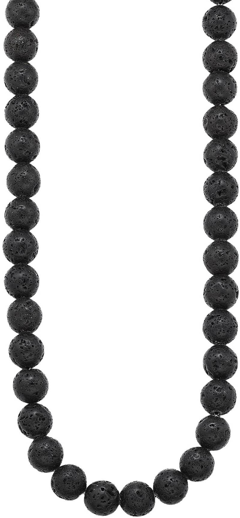 Bruno Banani Edelstahlkette »Schmuck Geschenk Lavasteinkette«, mit Lavastein von Bruno Banani