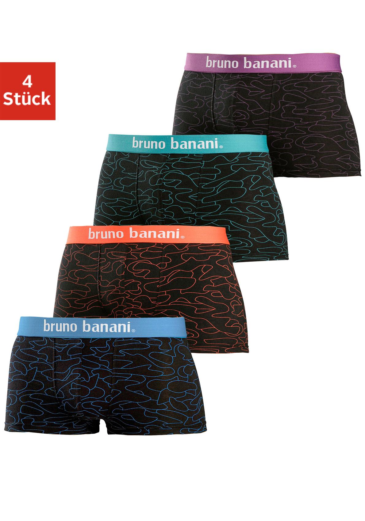 Bruno Banani Boxershorts, (Packung, 4 St.) von Bruno Banani