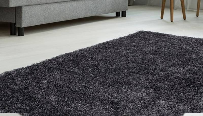 Bruno Banani Hochflor-Teppich »Alga«, rechteckig, 40 mm Höhe, Uni, Shaggy, Langflor, besonders weich und kuschelig, Wohnzimmer von Bruno Banani