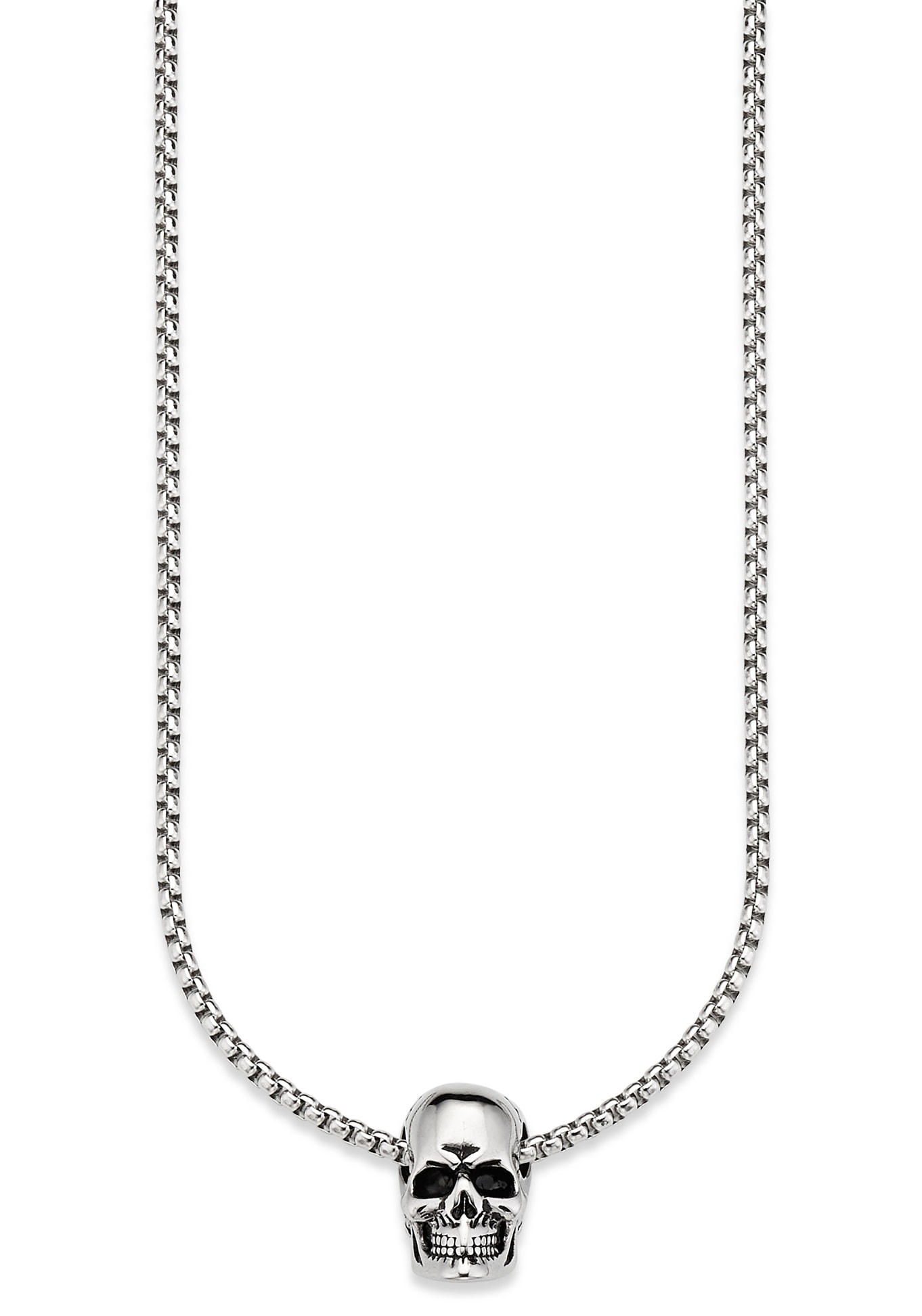 Bruno Banani Kette mit Anhänger »Schmuck Geschenk Halskette Scull Totenkopf, Venezianerkette« von Bruno Banani