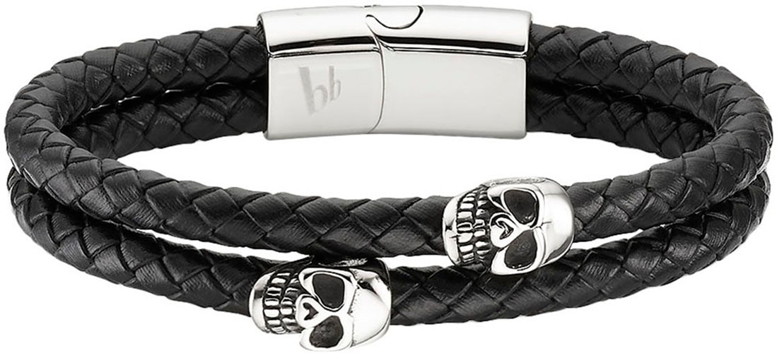 Bruno Banani Lederarmband »Schmuck Geschenk Armband Totenkopf, B4097B/20/00/21« Bruno Banani Lederarmband »Schmuck Geschenk Armband Totenkopf, B4097B/20/00/21« von Bruno Banani