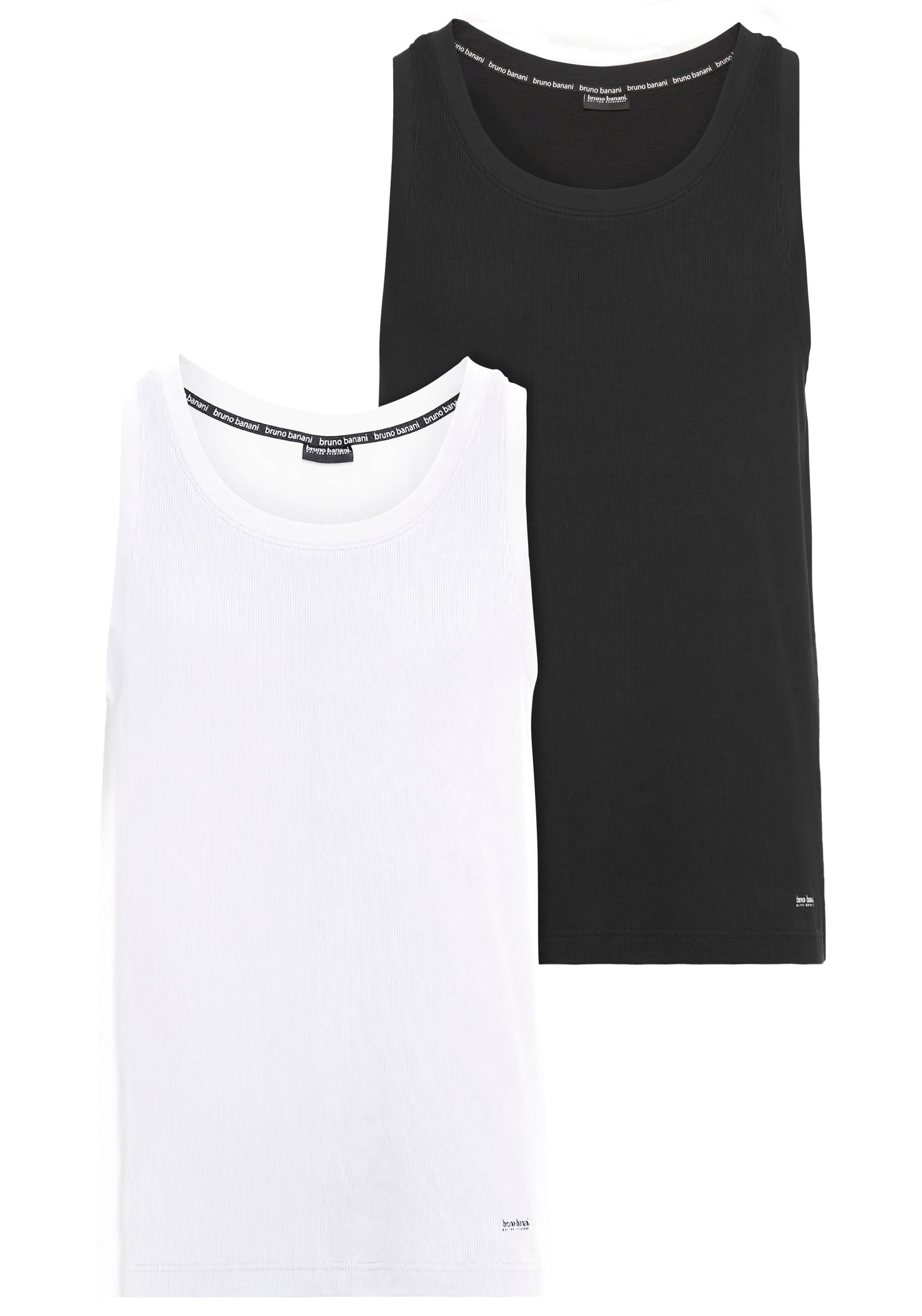 Bruno Banani Muscleshirt, (2-er Pack), in Rippenqualität von Bruno Banani