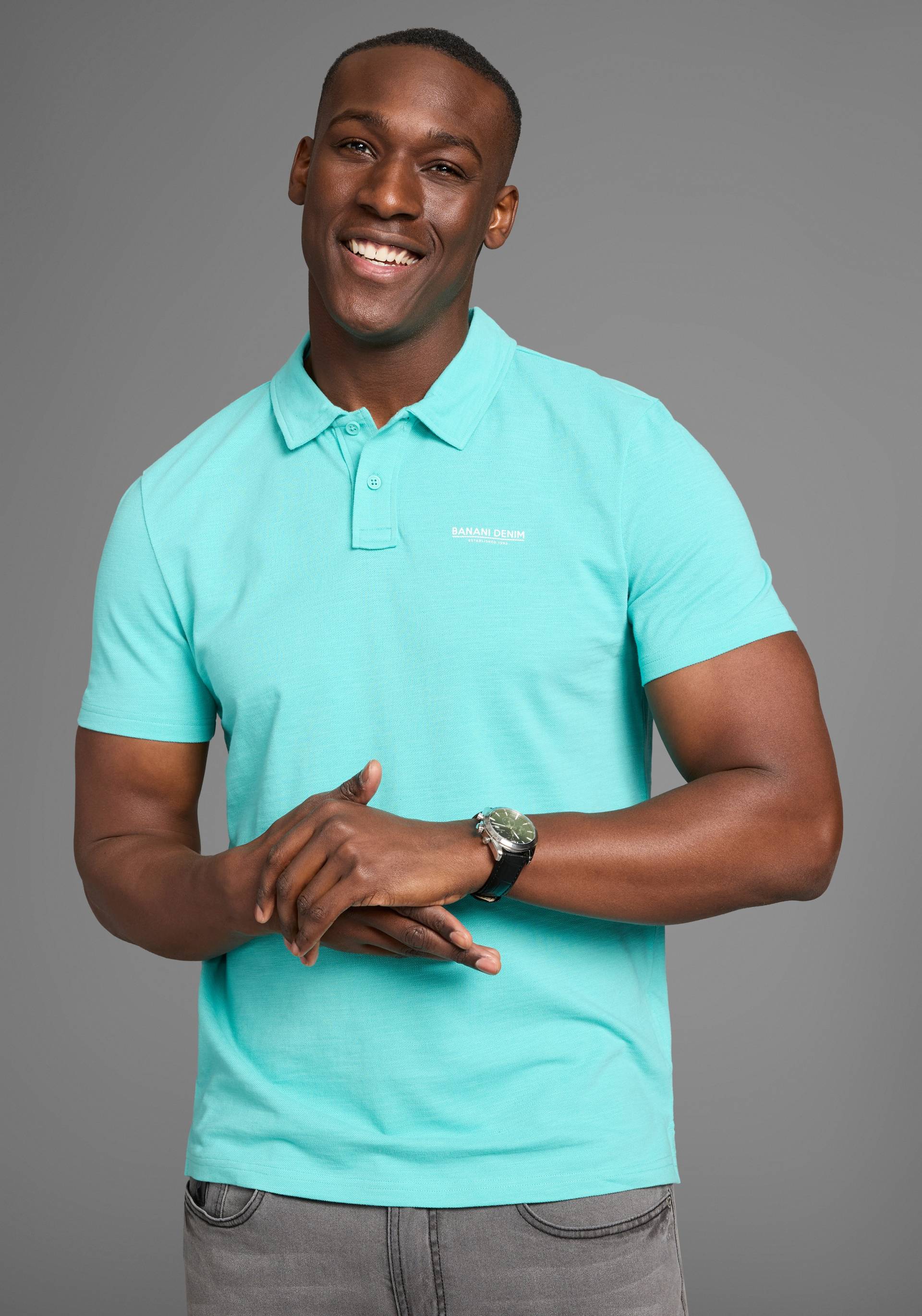 Bruno Banani Poloshirt, Poloshirt in schmaler Passform von Bruno Banani