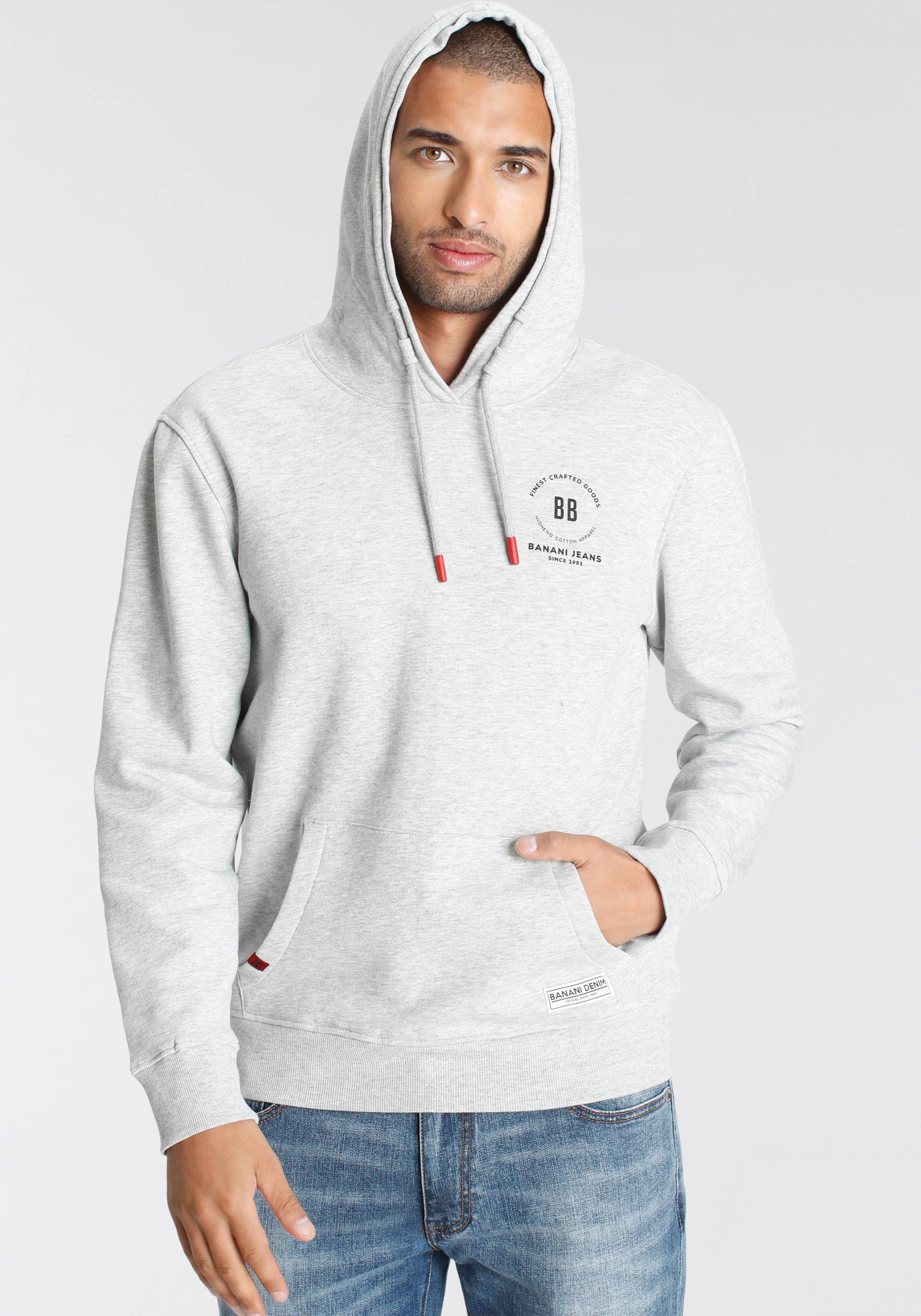 Bruno Banani Sweatshirt, mit Brustprint von Bruno Banani