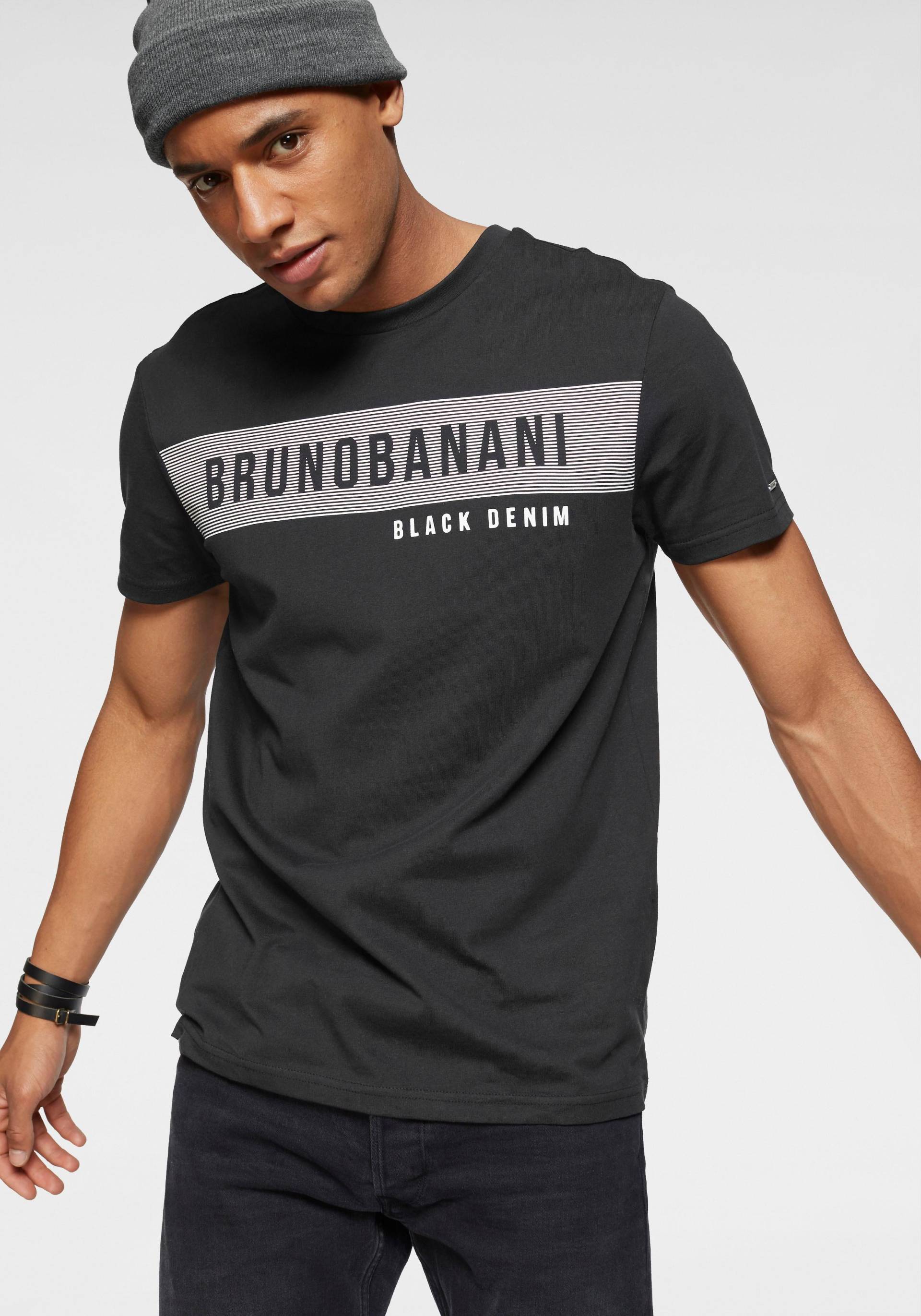 Bruno Banani T-Shirt, mit Markenprint von Bruno Banani