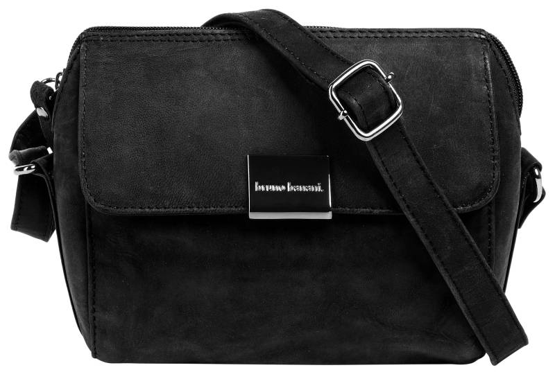 Bruno Banani Umhängetasche, echt Leder von Bruno Banani