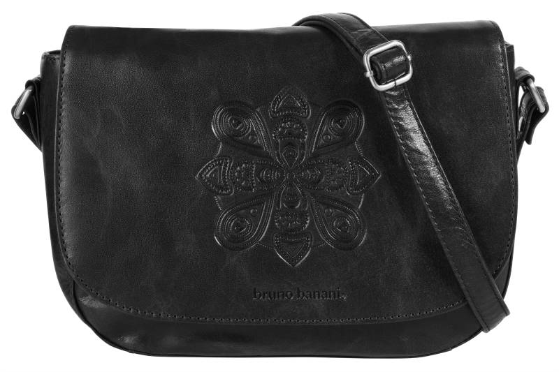 Bruno Banani Umhängetasche »Mandala«, echt Leder von Bruno Banani