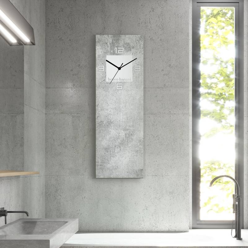 Bruno Banani Wanduhr »Beton auf Glas« von Bruno Banani