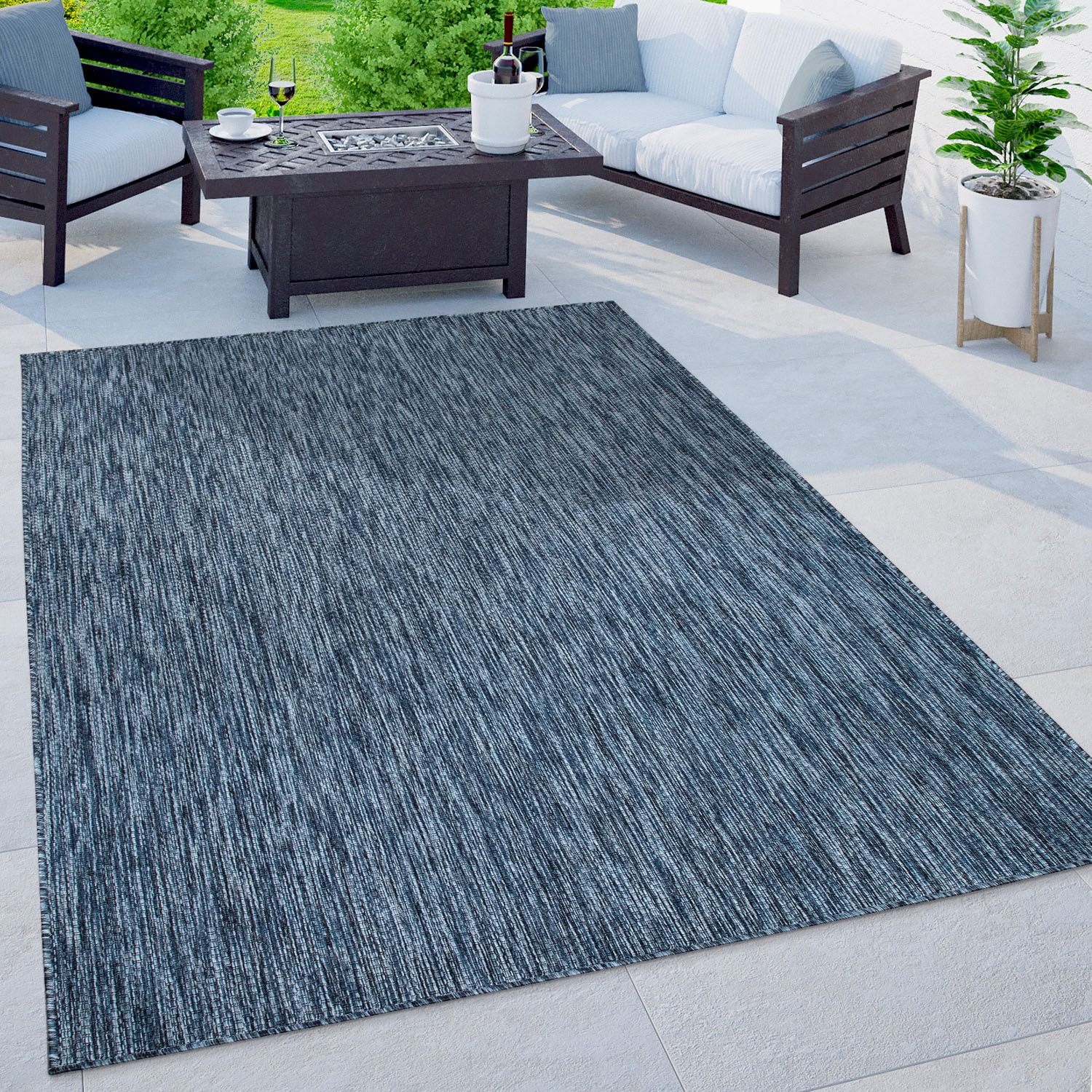 Home affaire Teppich »Venedig«, rechteckig, 5 mm Höhe, In-und Outdoor geeignet,Flachgewebe, Sisal-Optik, Wohnzimmer, Wetterfest & UV-beständig, für Balkon, Terrasse und Wintergarten, besonders flach, auch für Küche, Esszimmer und Wohnzimmer geeignet Home affaire Teppich »Venedig«, rechteckig, 5 mm Höhe, In-und Outdoor geeignet,Flachgewebe, Sisal-Optik, Wohnzimmer, Wetterfest & UV-beständig, für Balkon, Terrasse und Wintergarten, besonders flach, auch für Küche, Esszimmer und Wohnzimmer geeignet von Bruno Banani