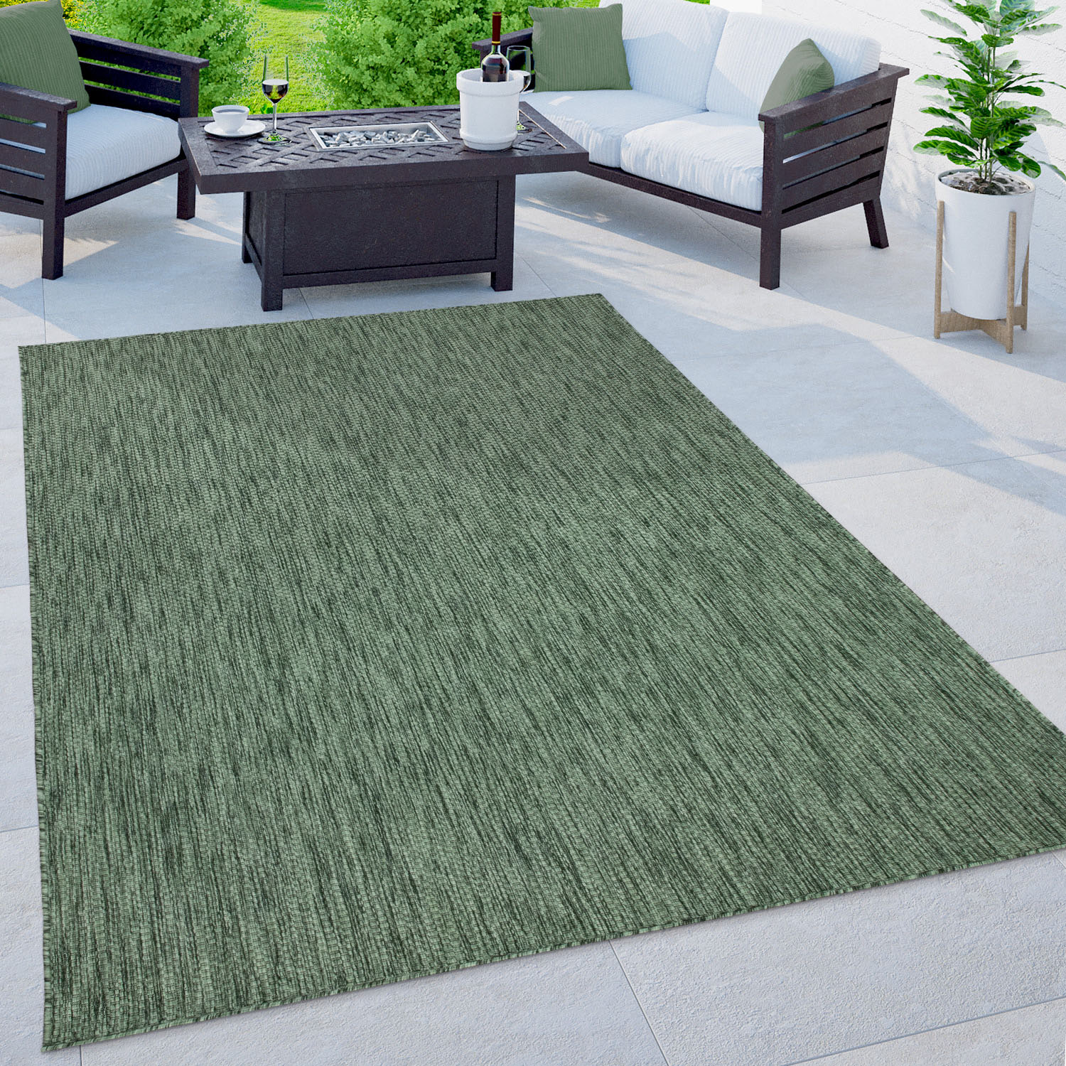 Home affaire Teppich »Venedig«, rechteckig, 5 mm Höhe, In-und Outdoor geeignet,Flachgewebe, Sisal-Optik, Wohnzimmer, Wetterfest & UV-beständig, für Balkon, Terrasse und Wintergarten, besonders flach, auch für Küche, Esszimmer und Wohnzimmer geeignet Home affaire Teppich »Venedig«, rechteckig, 5 mm Höhe, In-und Outdoor geeignet,Flachgewebe, Sisal-Optik, Wohnzimmer, Wetterfest & UV-beständig, für Balkon, Terrasse und Wintergarten, besonders flach, auch für Küche, Esszimmer und Wohnzimmer geeignet von Bruno Banani