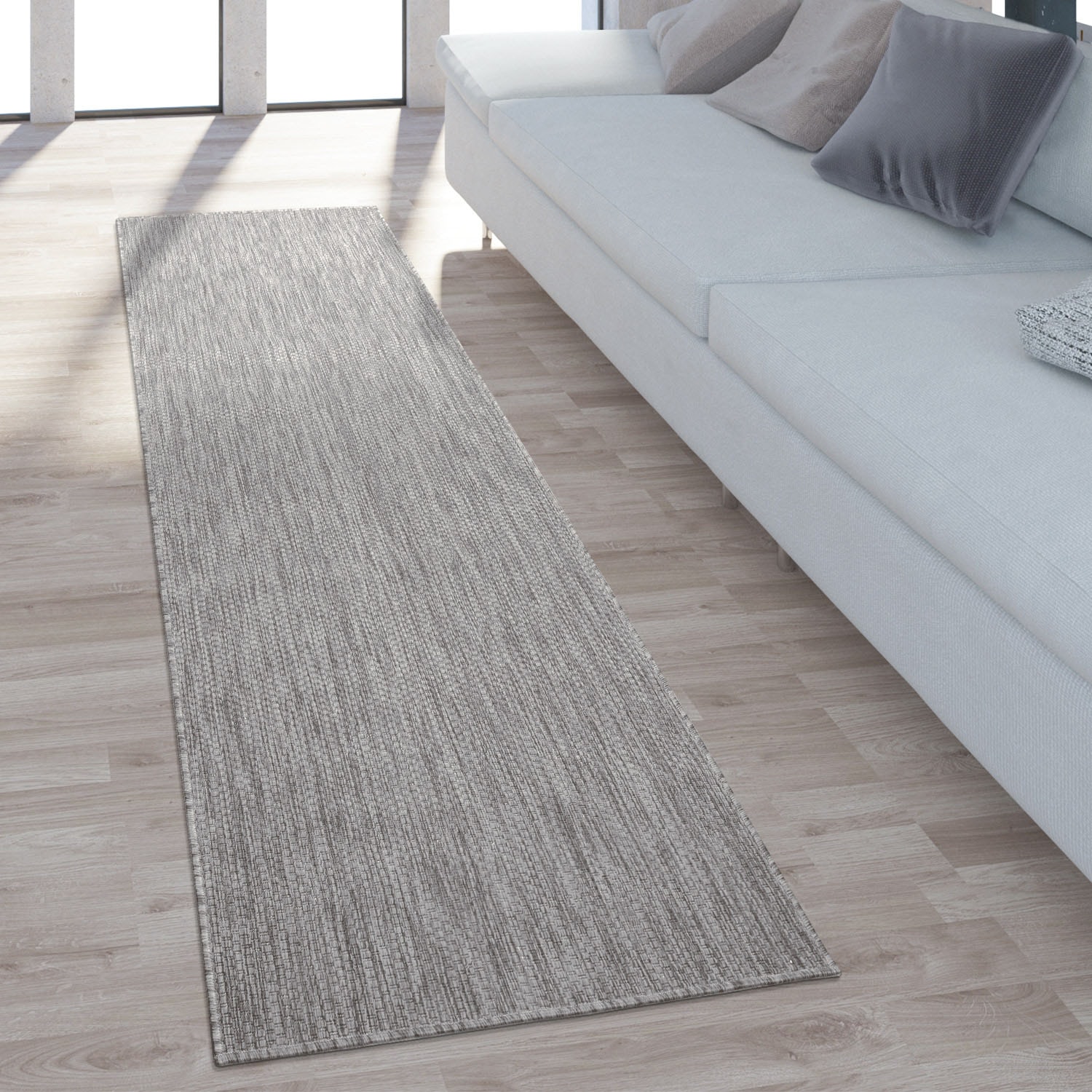 Teppich »Venezia«, rechteckig, 4 mm Höhe, In- und Outdoor geeignet, Sisal-Optik, Wetterfest & UV-beständig