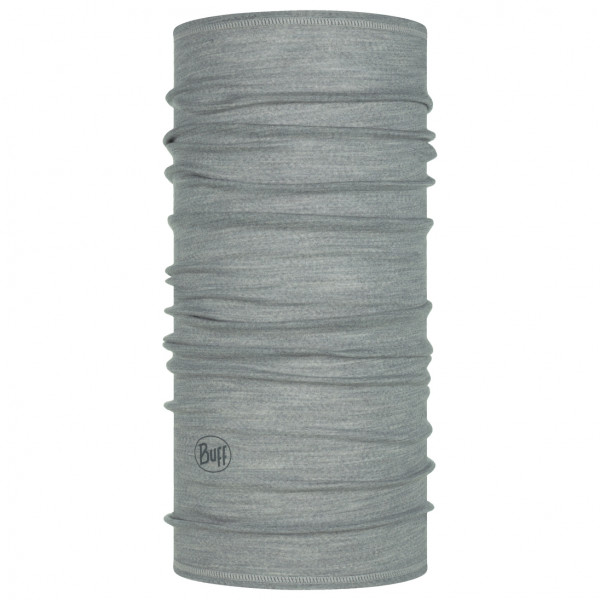 Buff - Lightweight Merino Wool - Schlauchschal Gr One Size grau von Buff