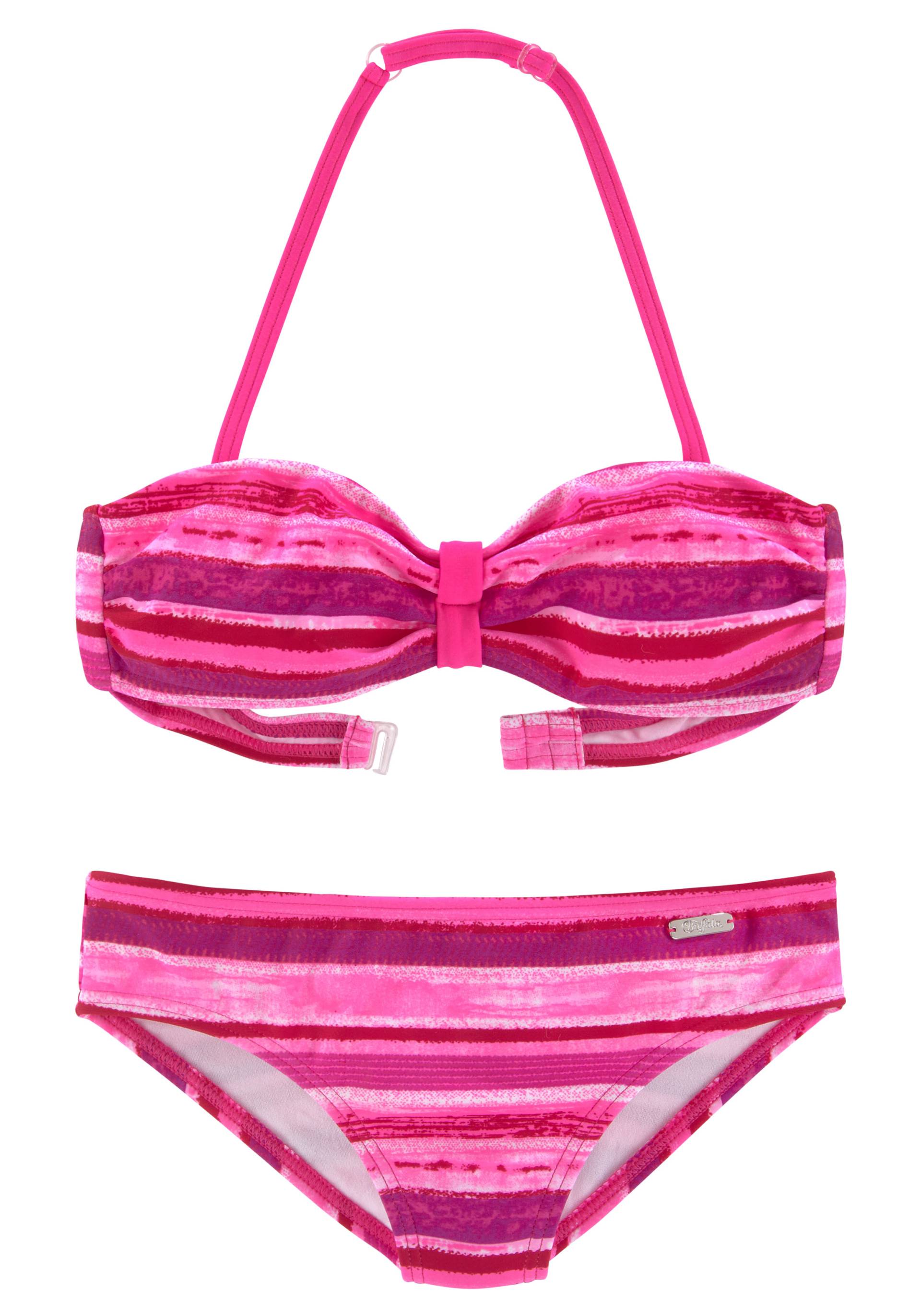 Buffalo Bandeau-Bikini »May Kids«, mit knalligem Streifendruck von Buffalo