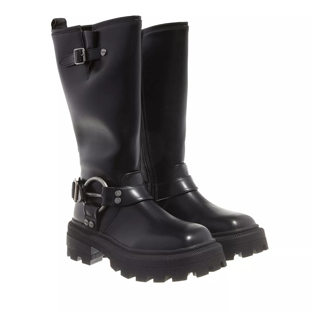 Buffalo Boots & Stiefeletten - Nabu Harness Boot - Gr. 37 (EU) - in Schwarz - für Damen von Buffalo