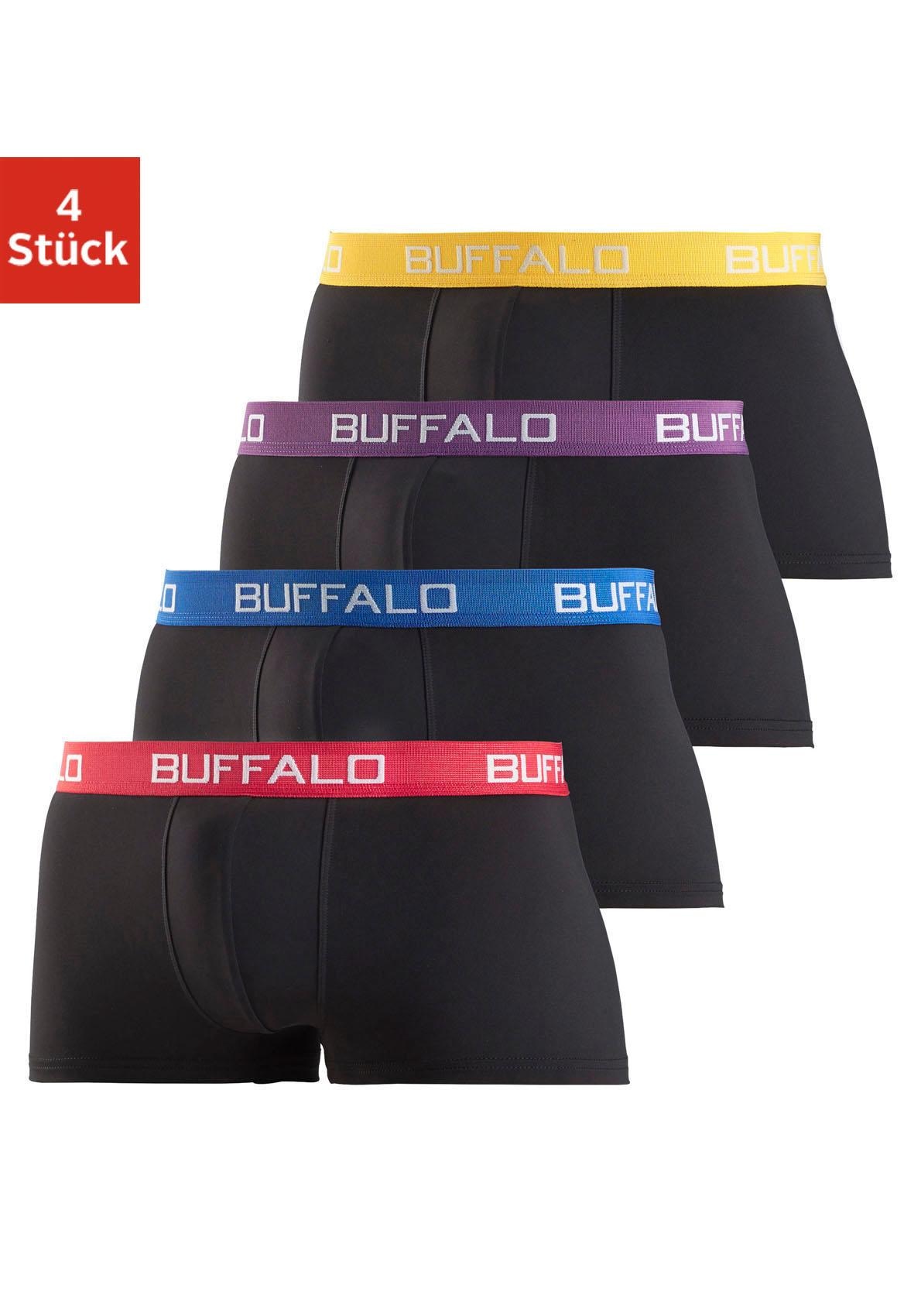 Buffalo Boxershorts, (Packung, 4 St.) von Buffalo