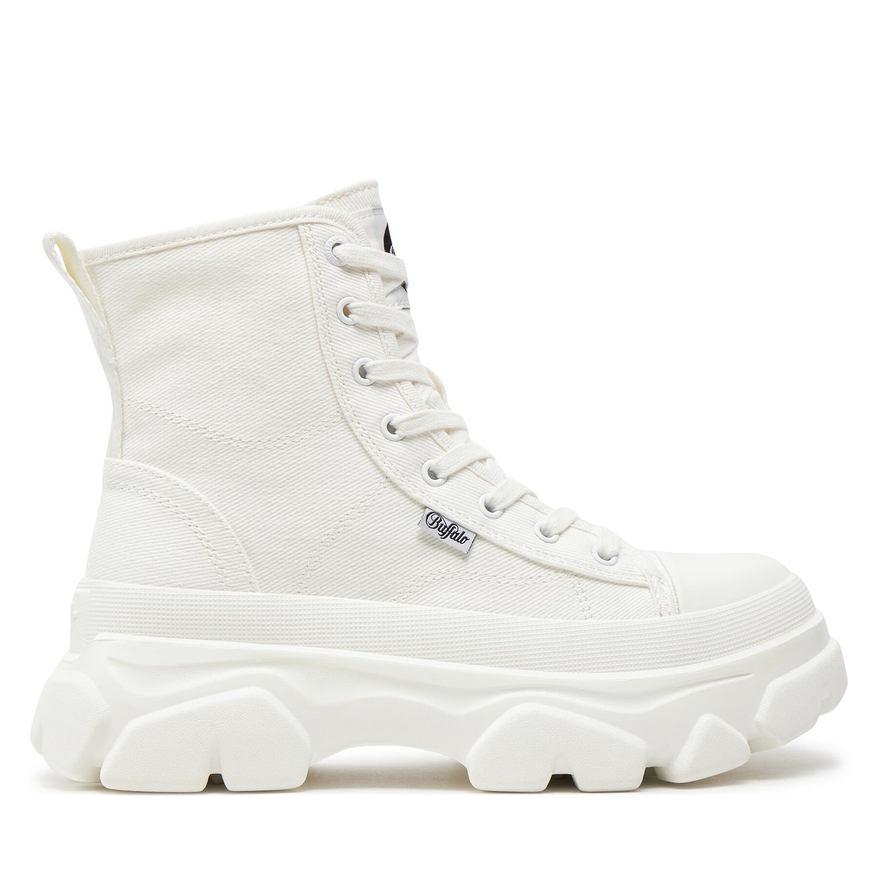 Stiefeletten Buffalo Cade Lace Up Hi 1622456 Offwhite von Buffalo