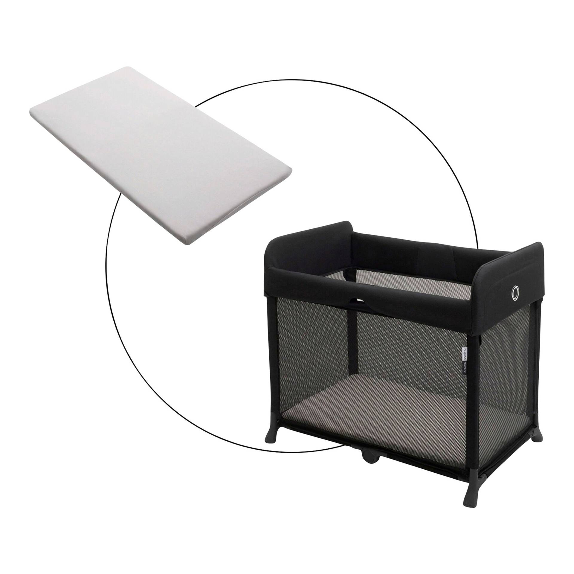 Bundle Reisebett Stardust inkl. Spannbetttuch von Bugaboo