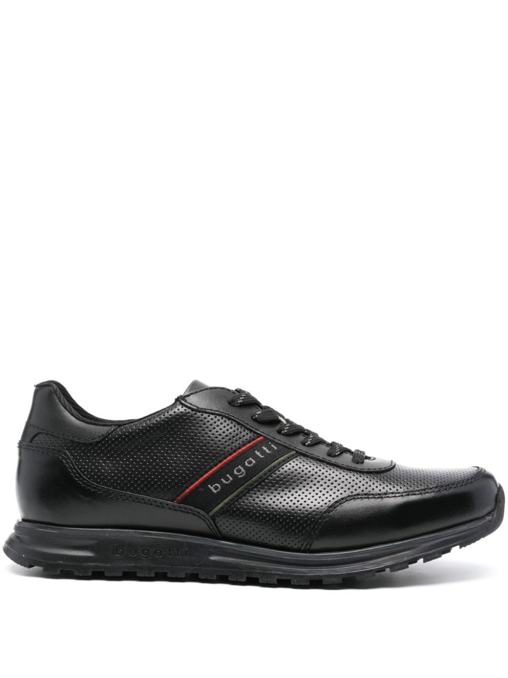 Bugatti Cirino leather sneakers - Black von Bugatti