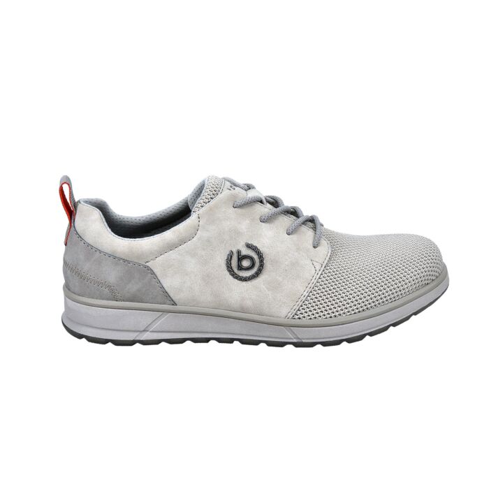 Bugatti Schnürschuh aus atmungsaktivem Mesh grau blau von Bugatti