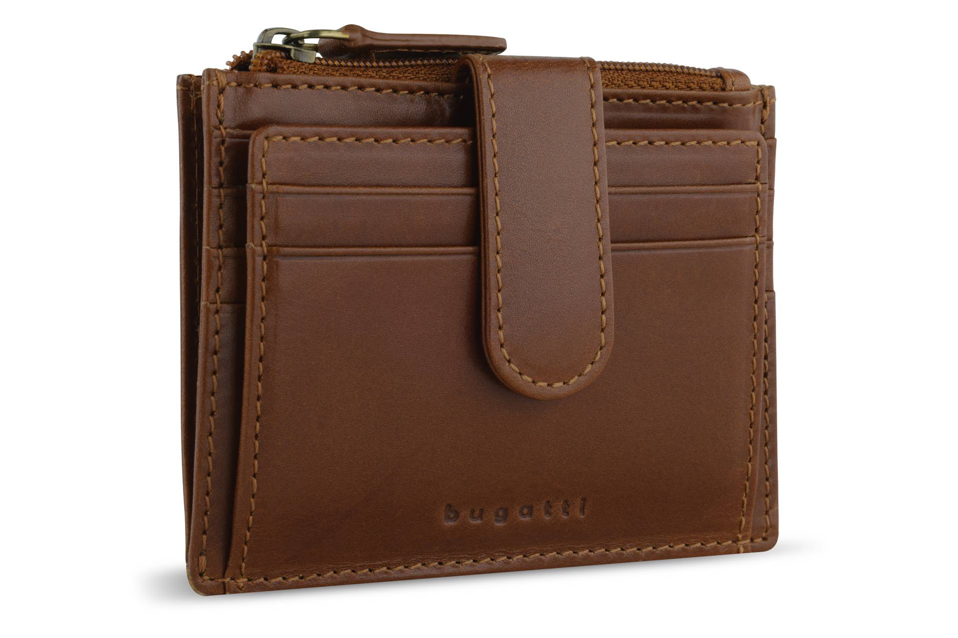 Remo, Mini Börse, cognac Remo, Mini Börse, cognac von Bugatti