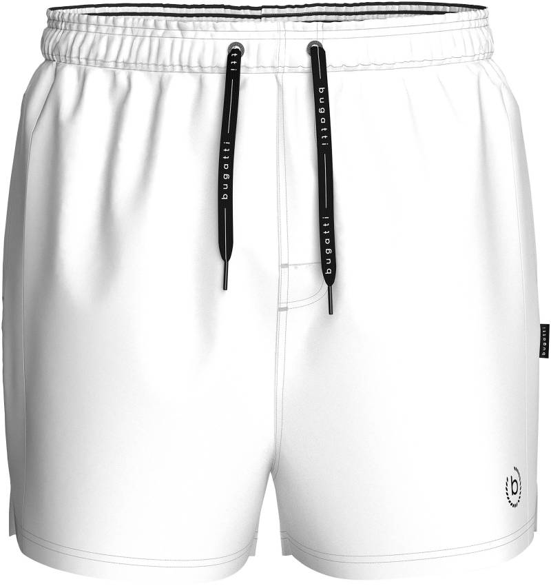 bugatti Badeshorts, mit Markenschriftzug an den Kordeln von Bugatti