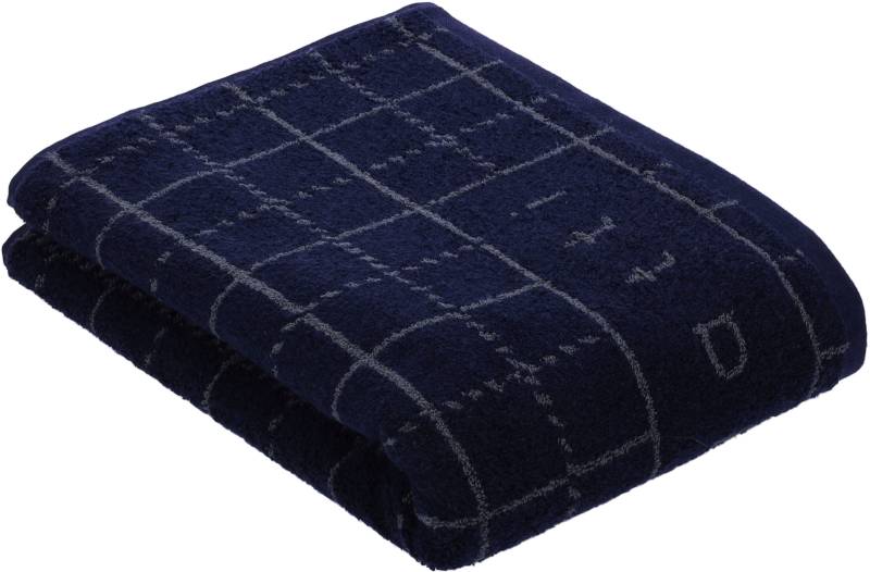 bugatti Badetuch »Perezzi«, (1 St., Badetuch 67 x 140 cm), Jacquard in smartem Karolook von Bugatti