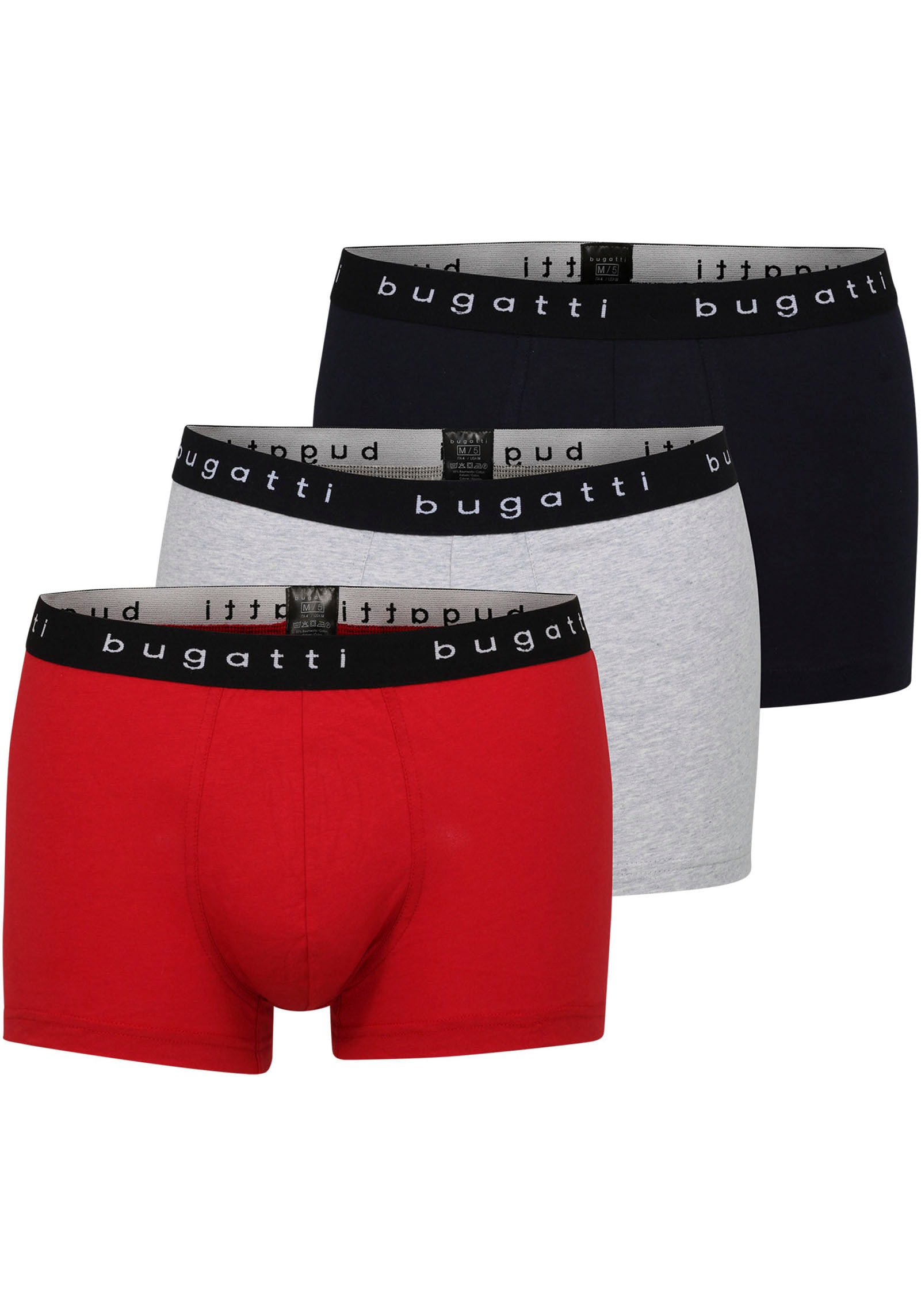 bugatti Boxershorts »Berlin«, (Packung, 3 St.) von Bugatti