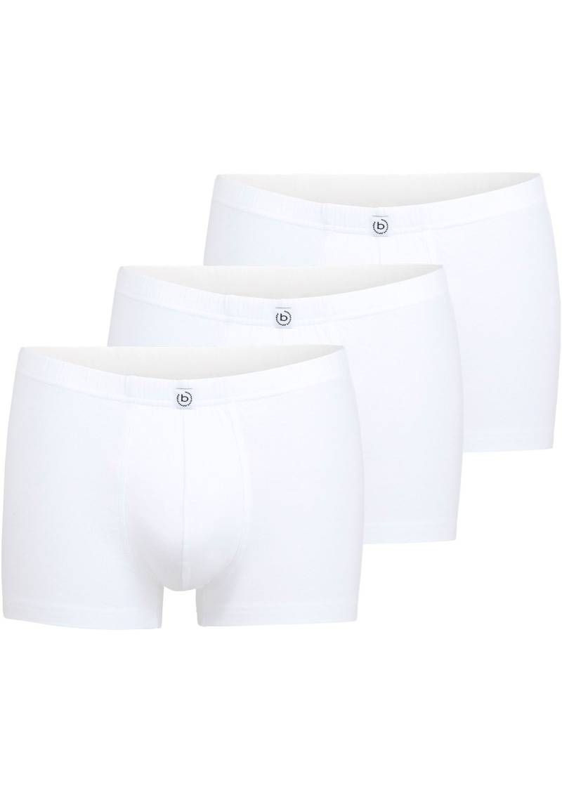 bugatti Boxershorts »Livorno«, (3 St., 3er Pack), mit aufgenähtem Logo von Bugatti