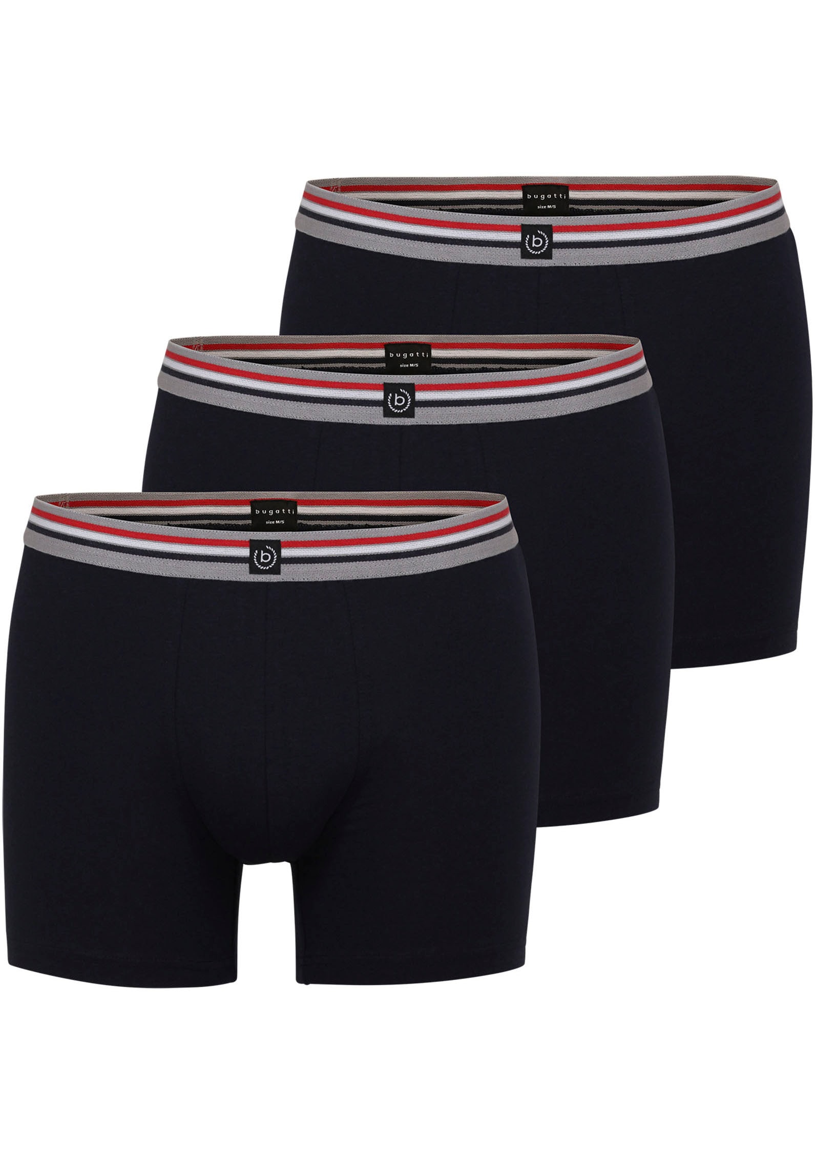 bugatti Boxershorts »Prag«, (3 St.) von Bugatti