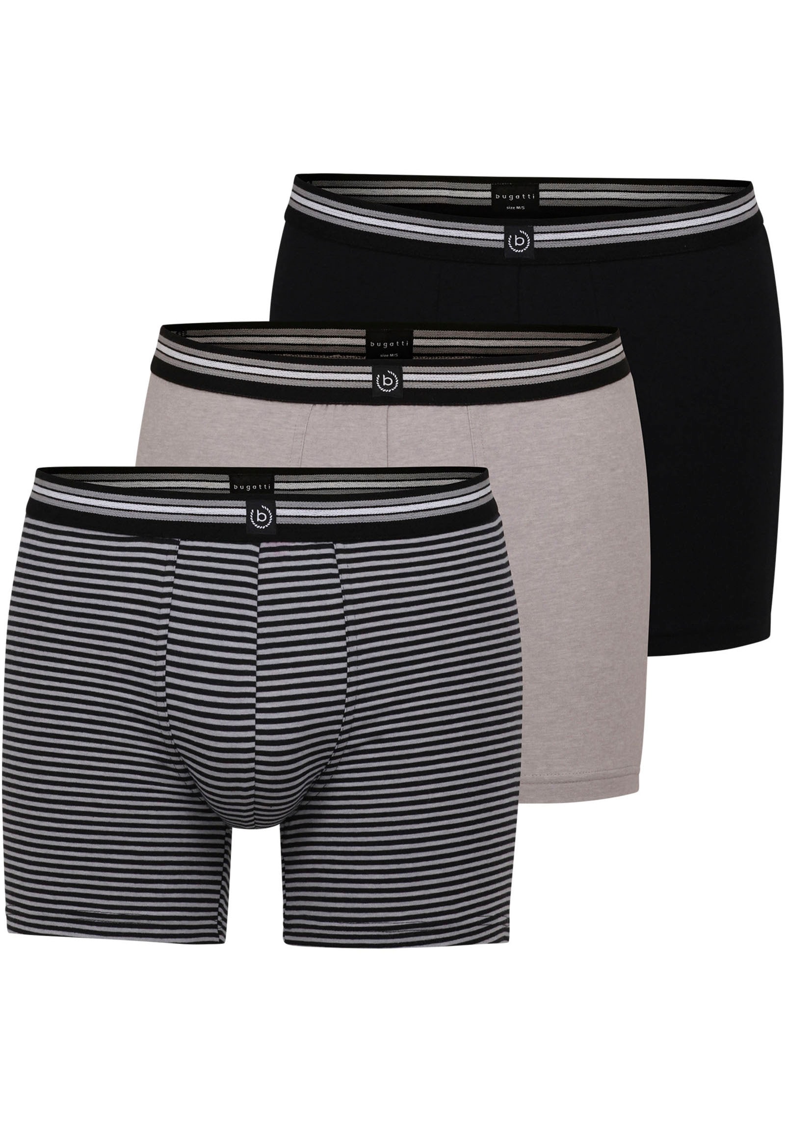 bugatti Boxershorts »Prag«, (3 St.) von Bugatti