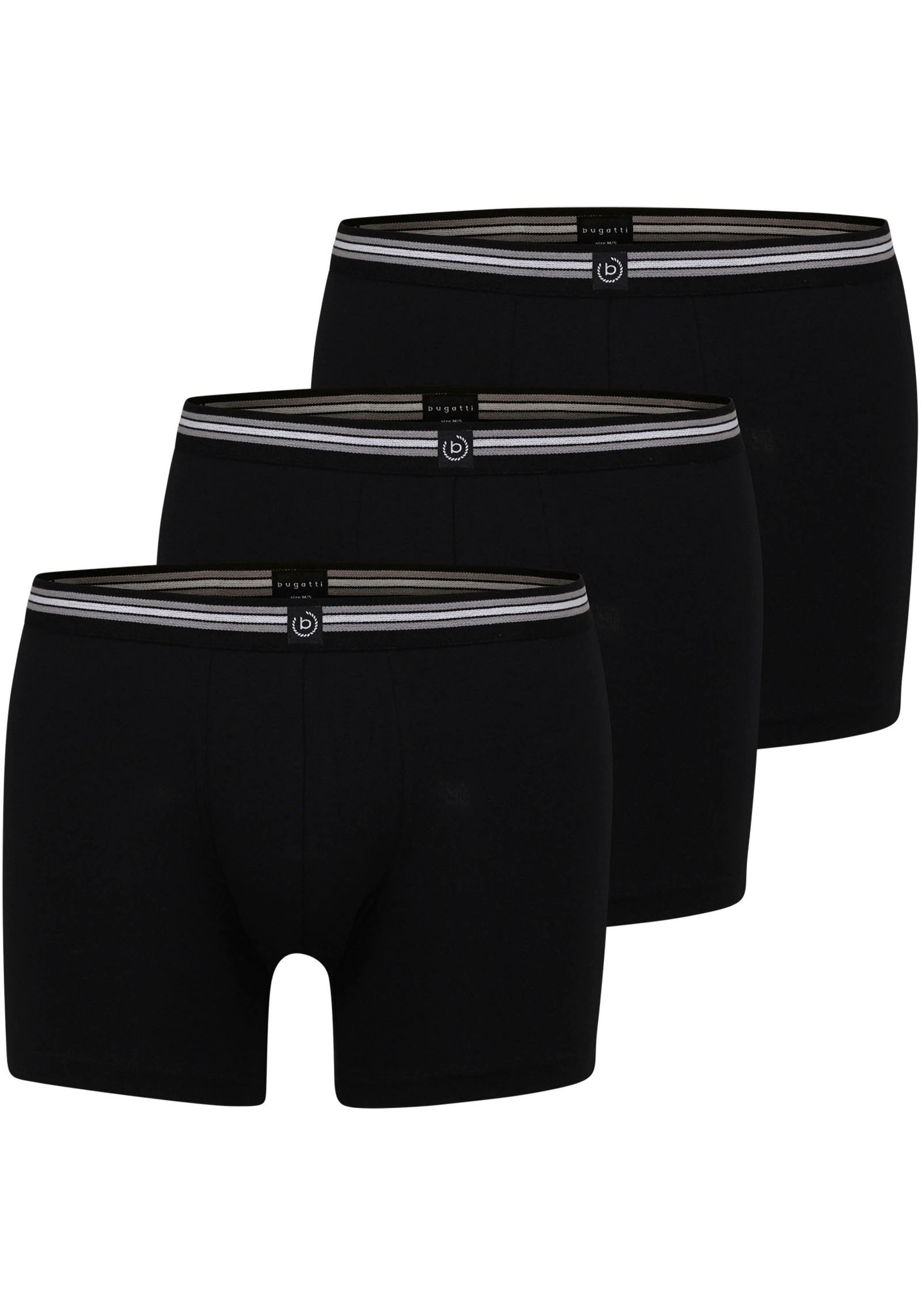 bugatti Boxershorts »Prag«, (Packung, 3 St.) von Bugatti