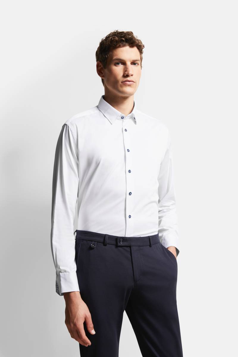 bugatti Langarmhemd, mit Under-Button-Down von Bugatti