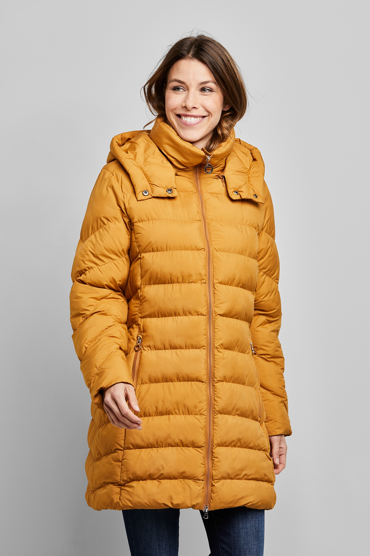 bugatti Langjacke, mit Kapuze von Bugatti