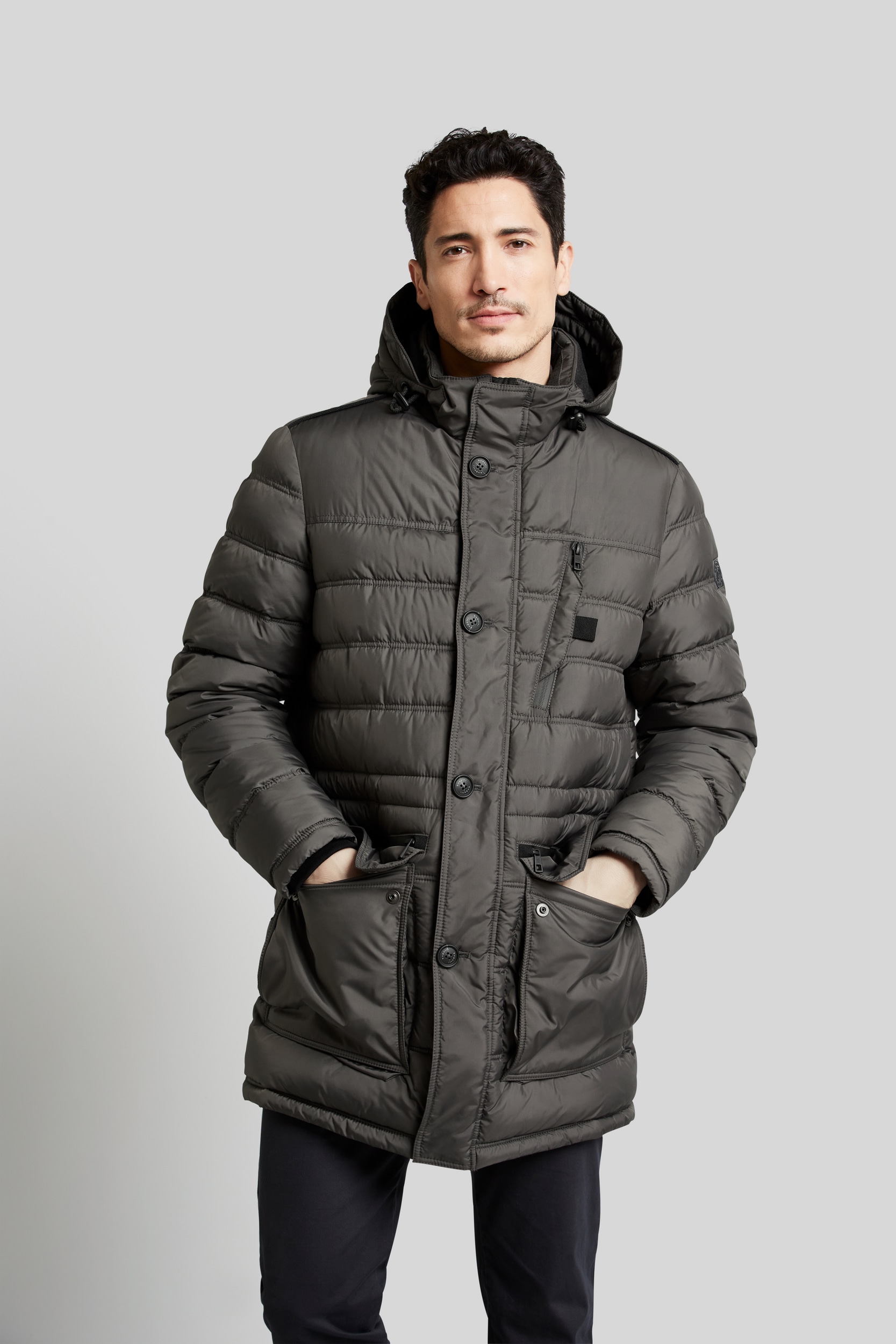 bugatti Parka, mit Kapuze, mit abtrennbarer Kapuze von Bugatti