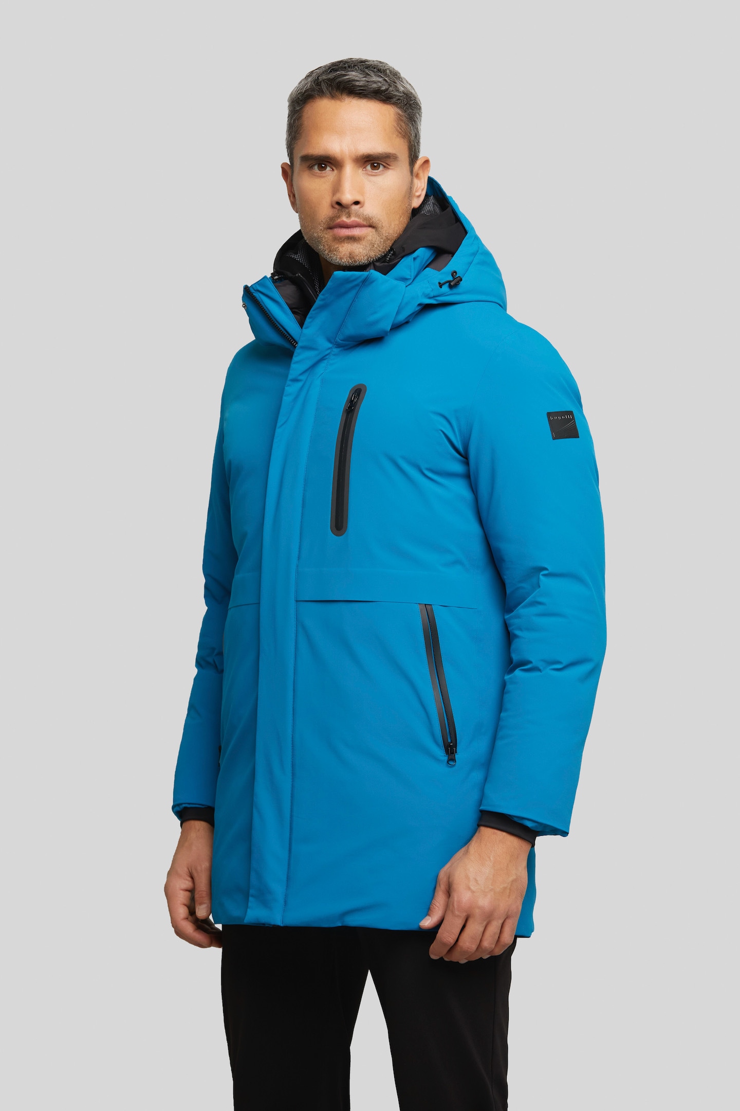 bugatti Regenjacke, mit Kapuze von Bugatti