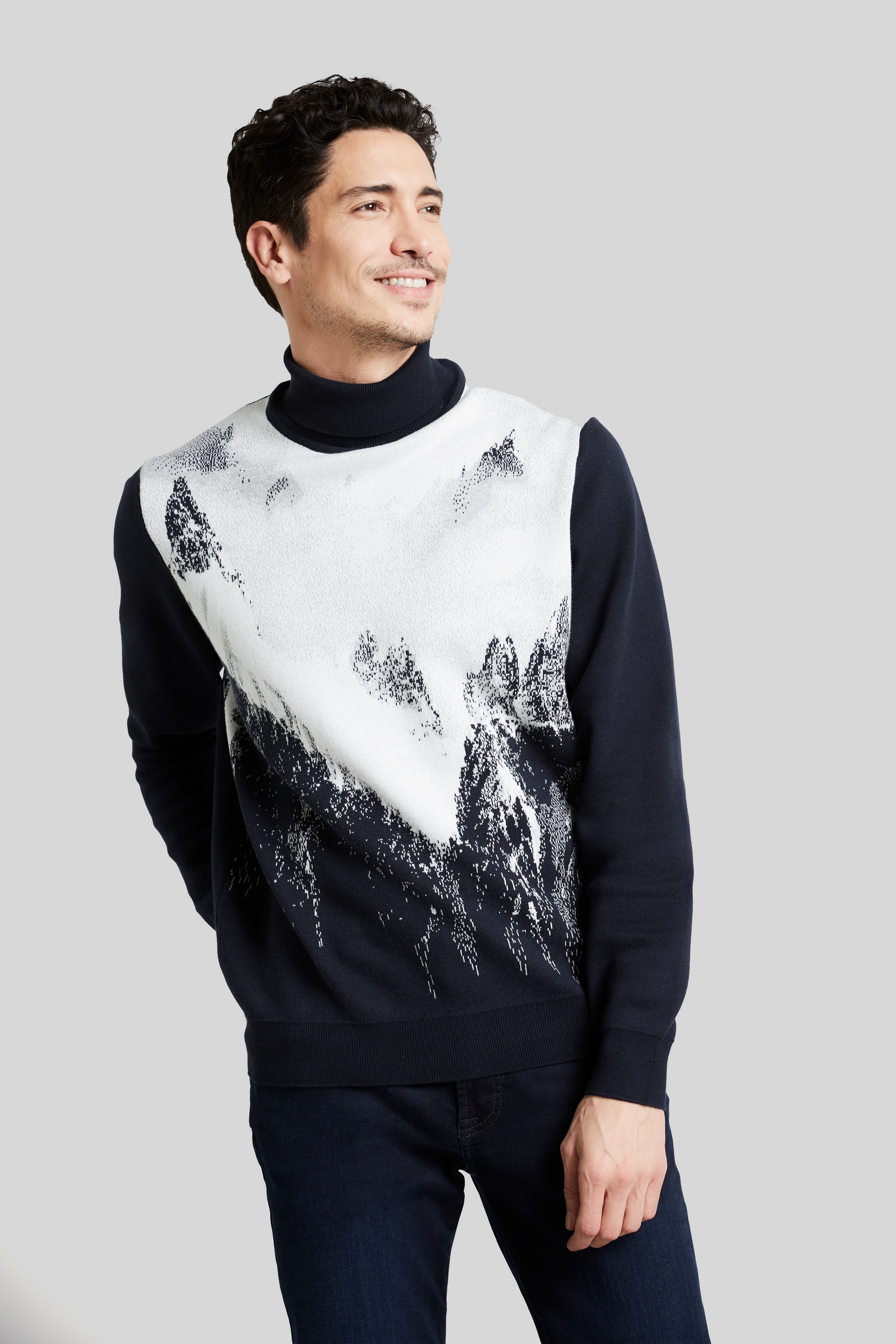 bugatti Rollkragenpullover von Bugatti