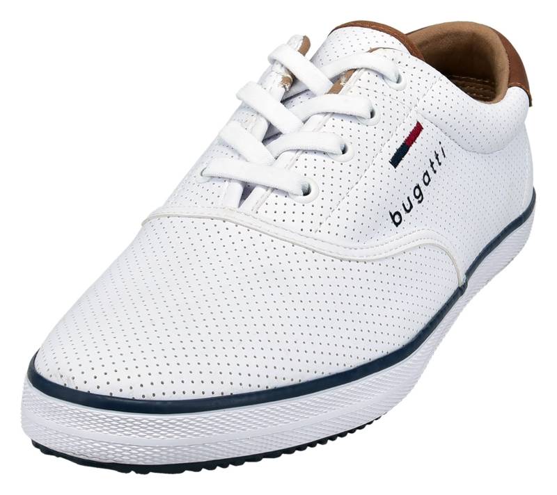 bugatti Slip-On Sneaker, Freizeitschuh, Slipper, Halbschuh mit seitlichem Logoschriftzug von Bugatti