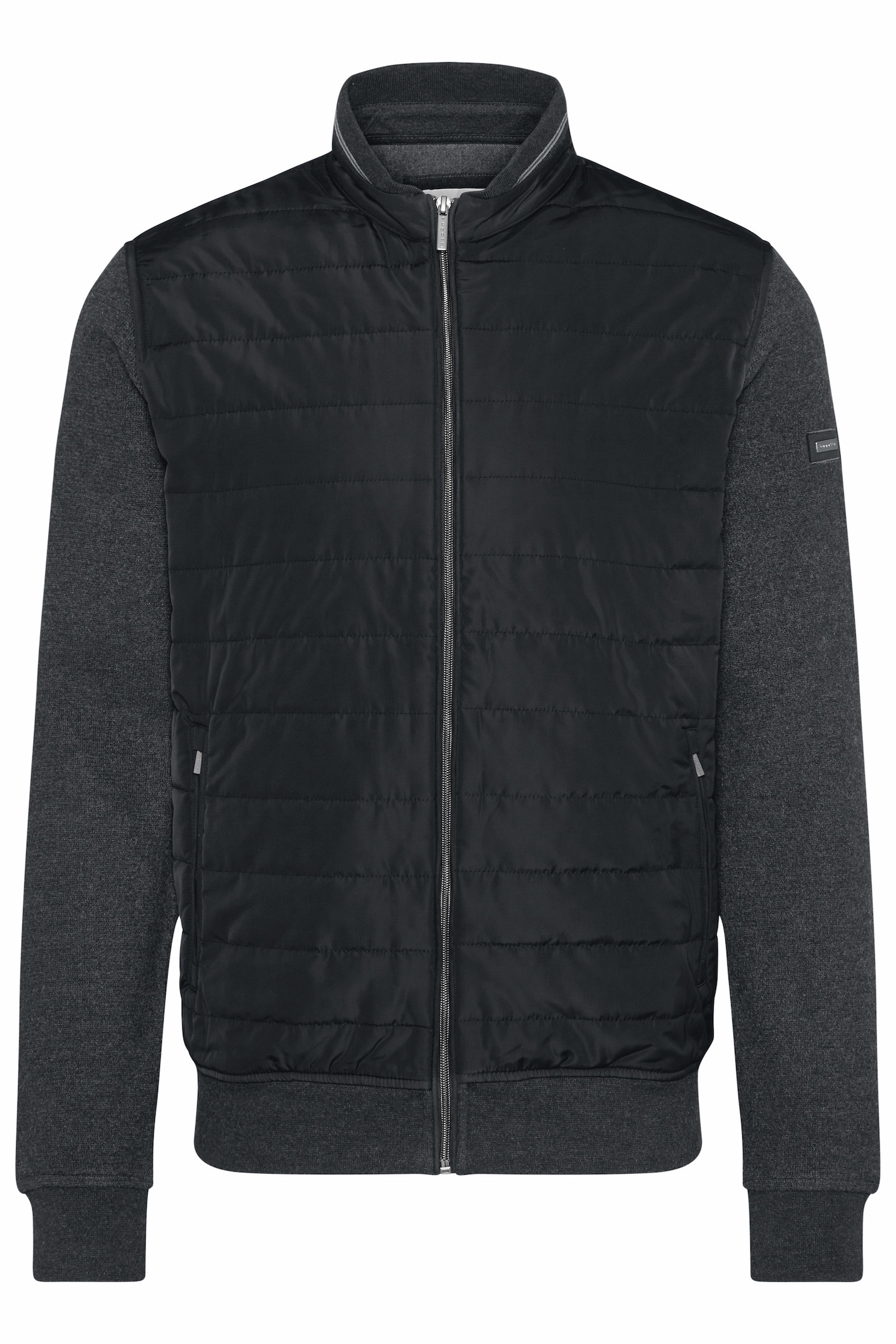 bugatti Sweatjacke, mit Querstepp von Bugatti