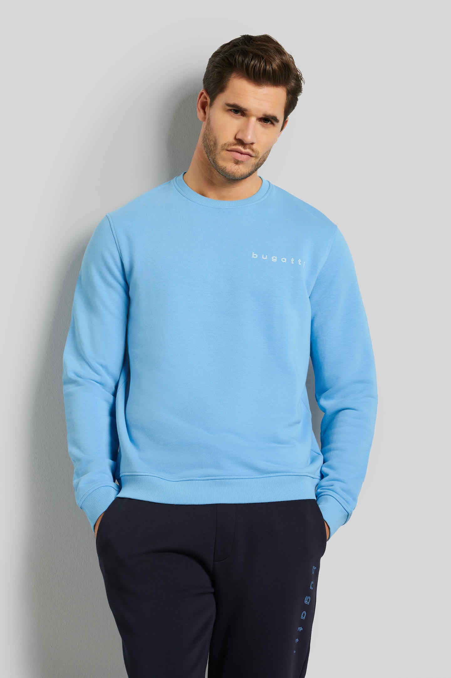 bugatti Sweatshirt, mit Rundhals von Bugatti