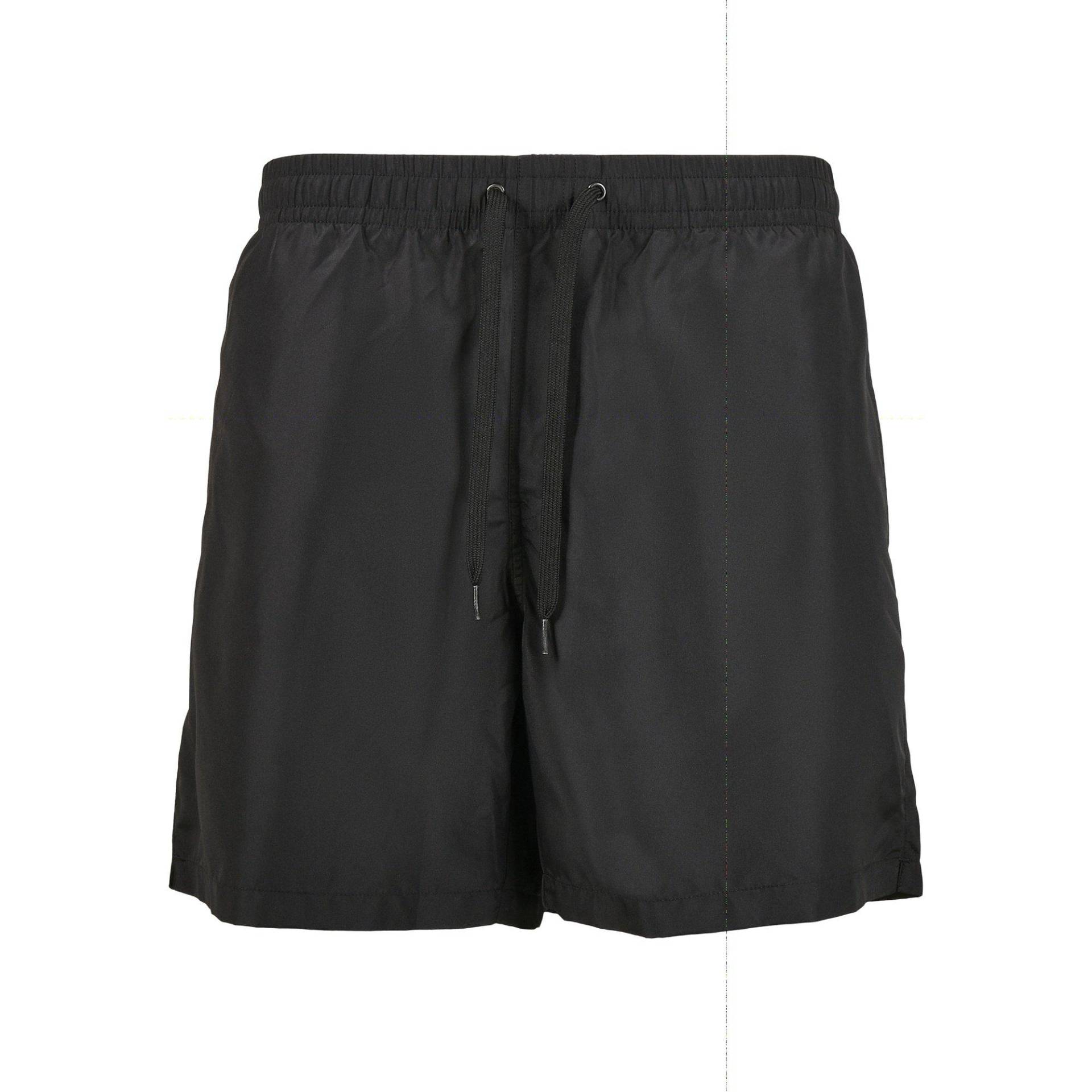 Badeshorts, Recyceltes Material Herren Schwarz 3XL von Build Your Own