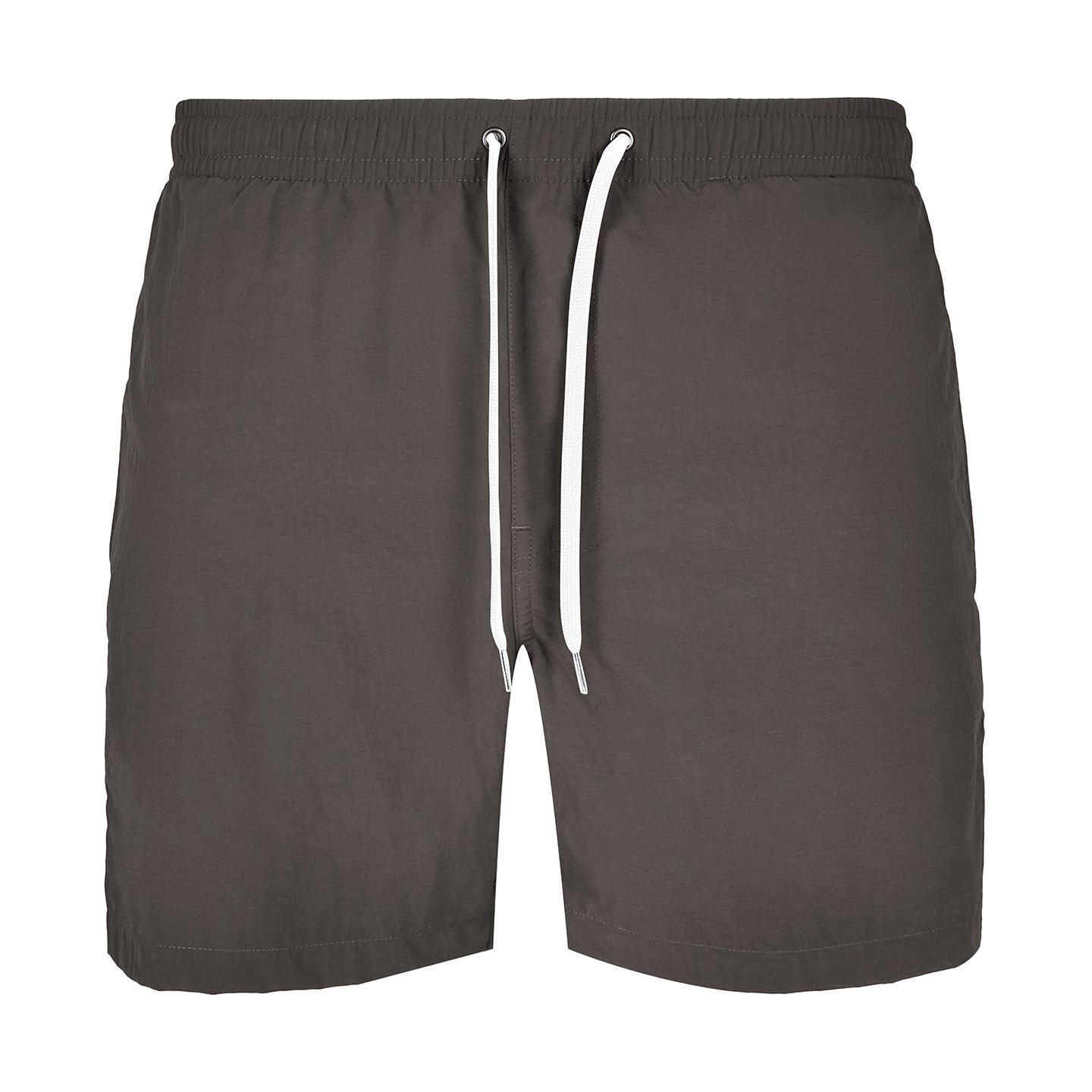 Badeshorts Herren Taubengrau S von Build Your Own