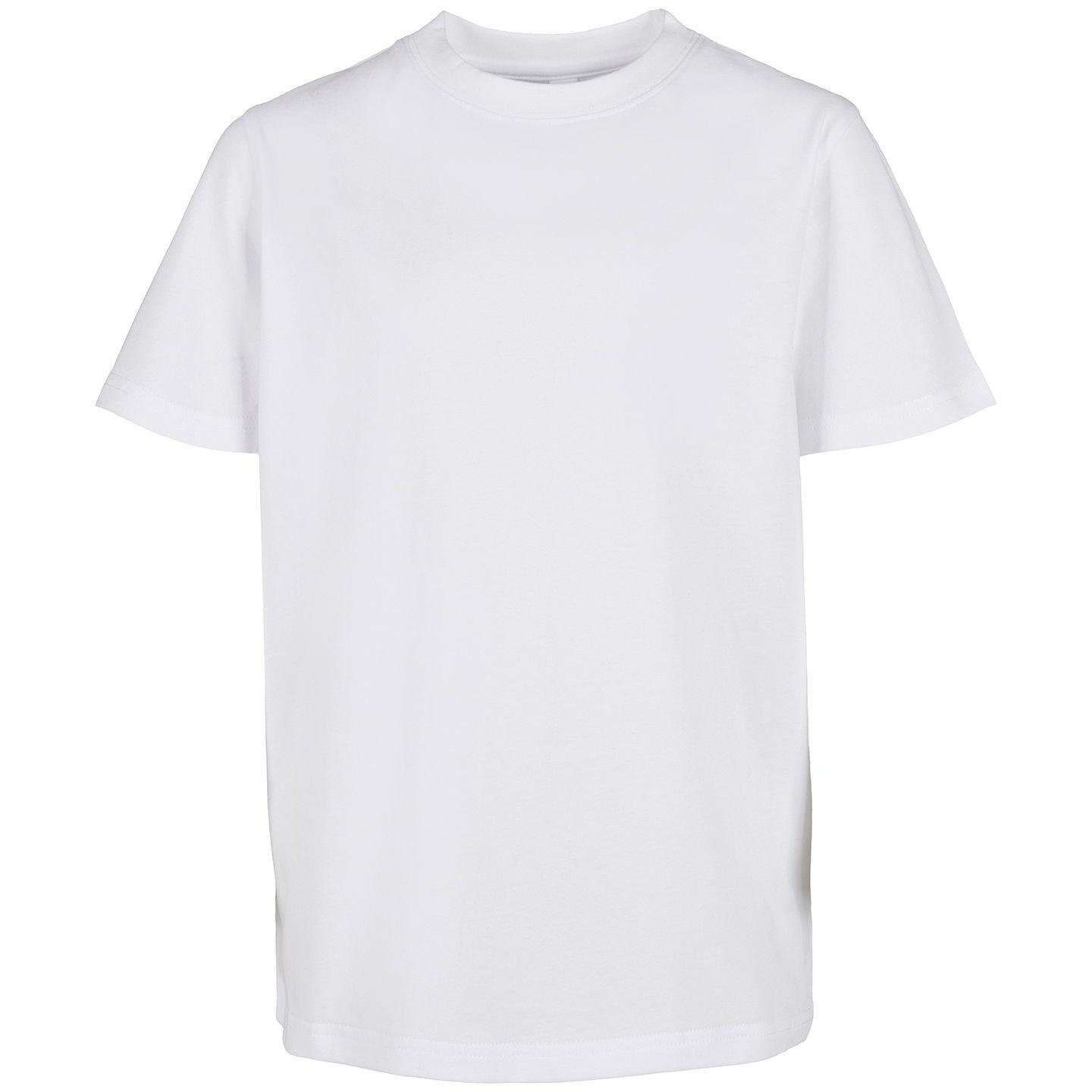 Basic 2.0 Tshirt Mädchen Weiss 110/116 von Build Your Own