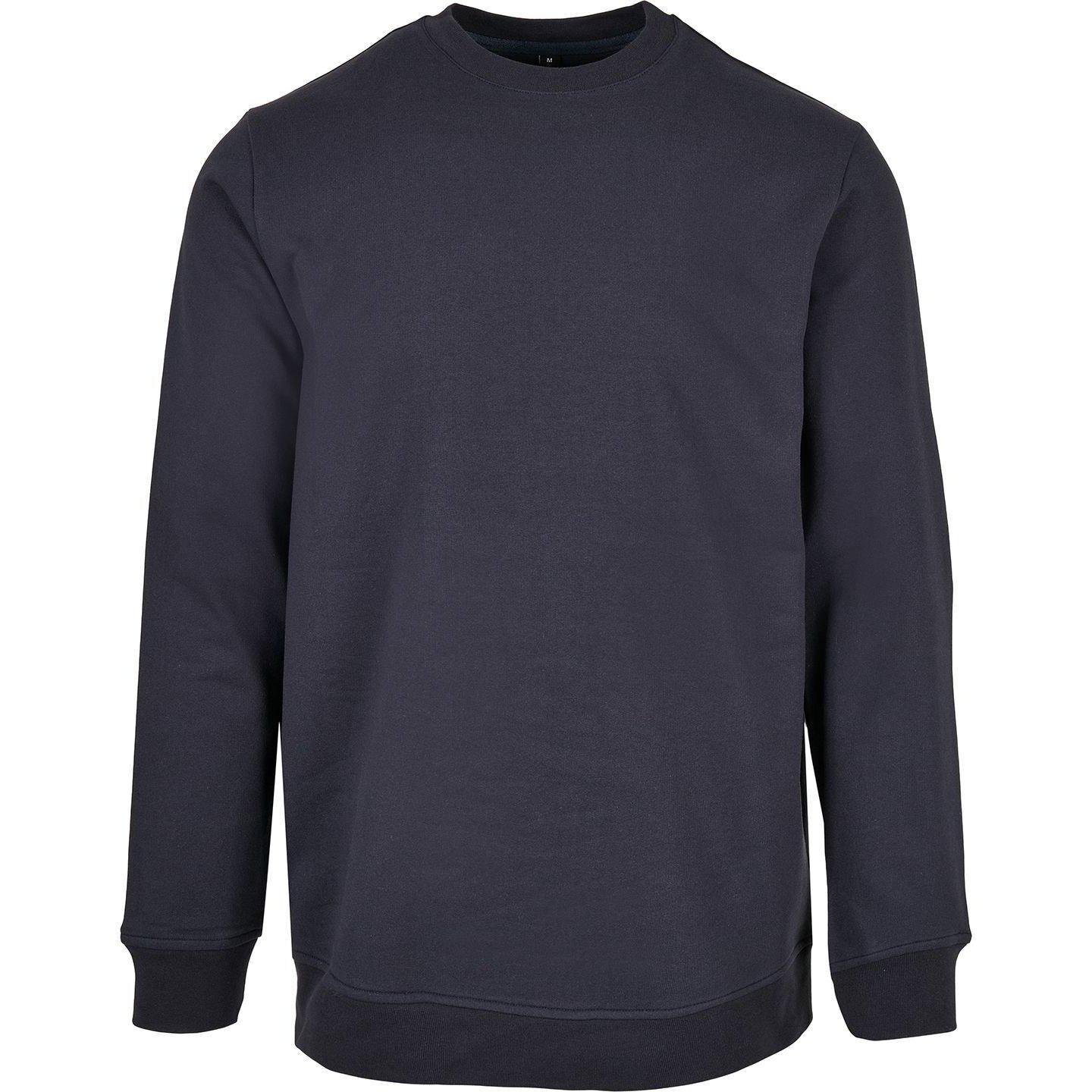 Basic Crew Neck Sweatshirt Herren Marine 5XL von Build Your Own