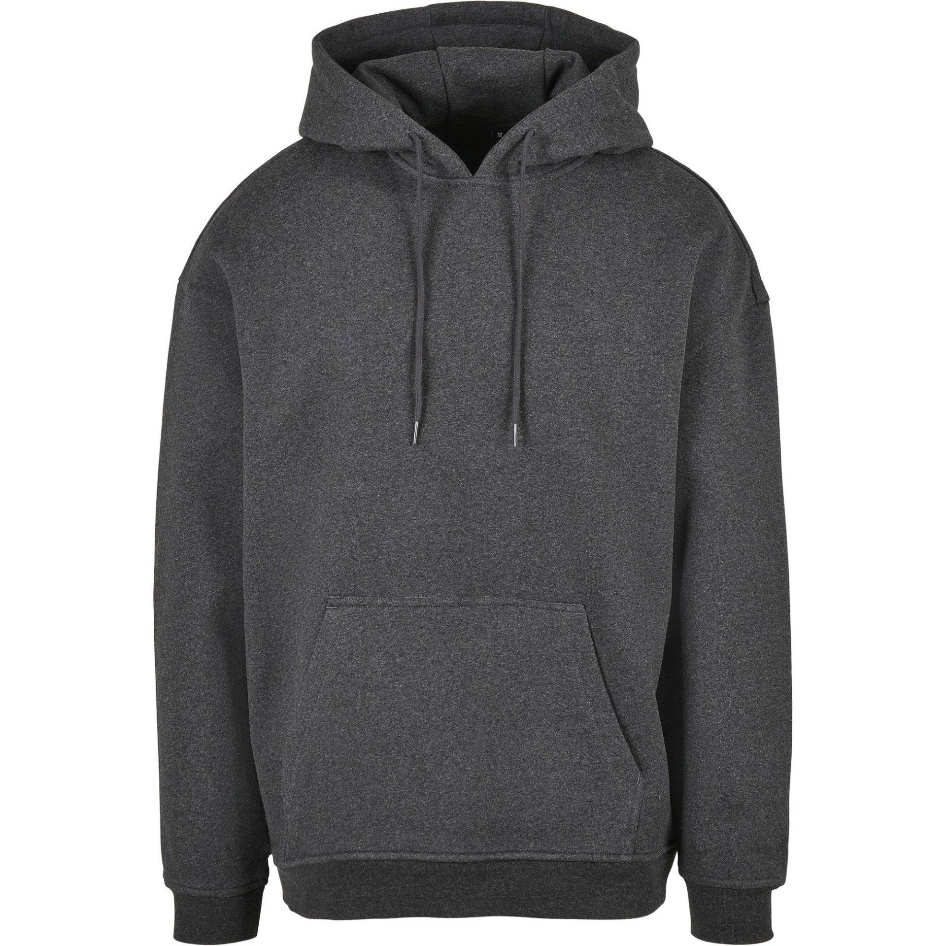 Basic Kapuzenpullover Herren Charcoal Black S von Build Your Own