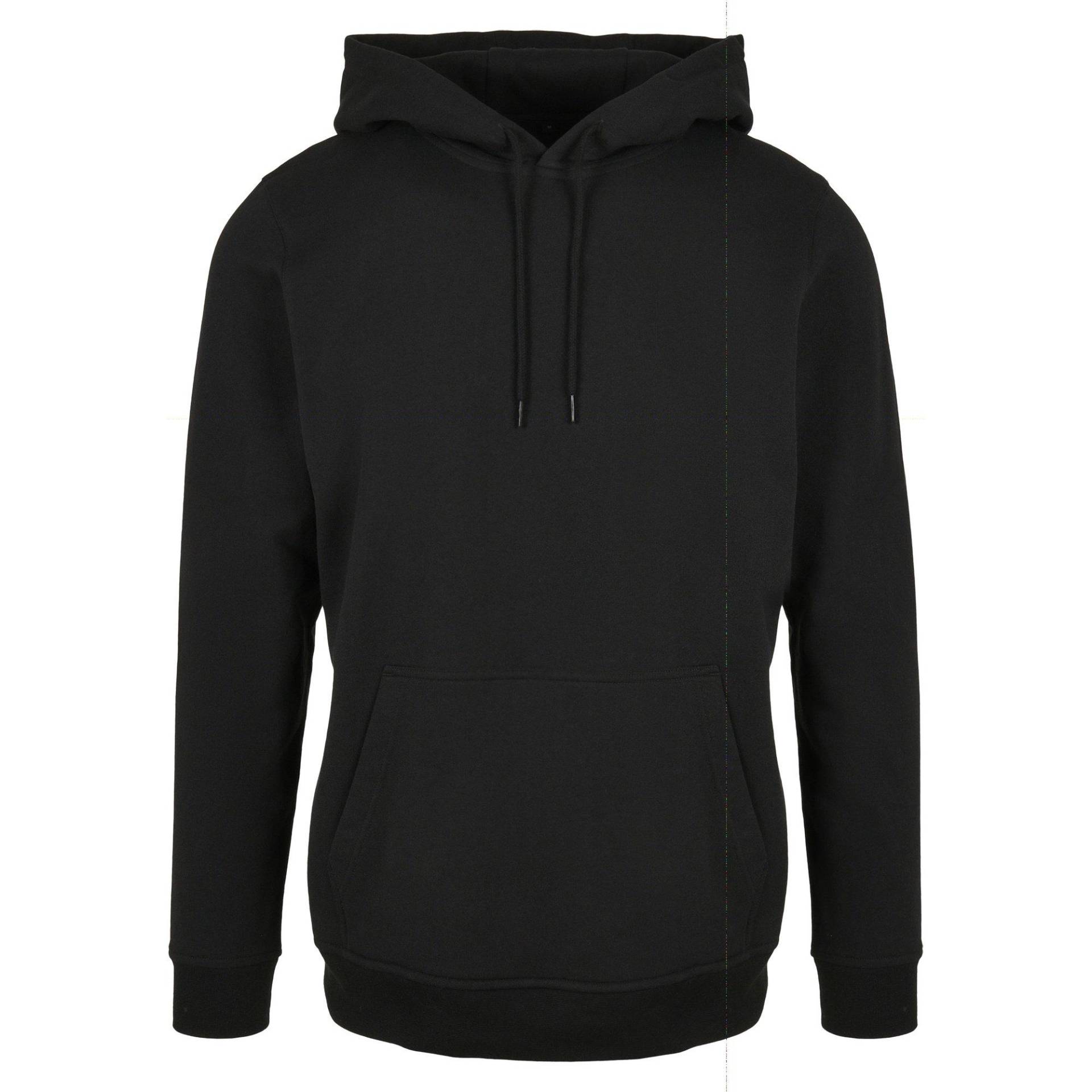 Basic Kapuzenpullover Herren Schwarz 4XL von Build Your Own