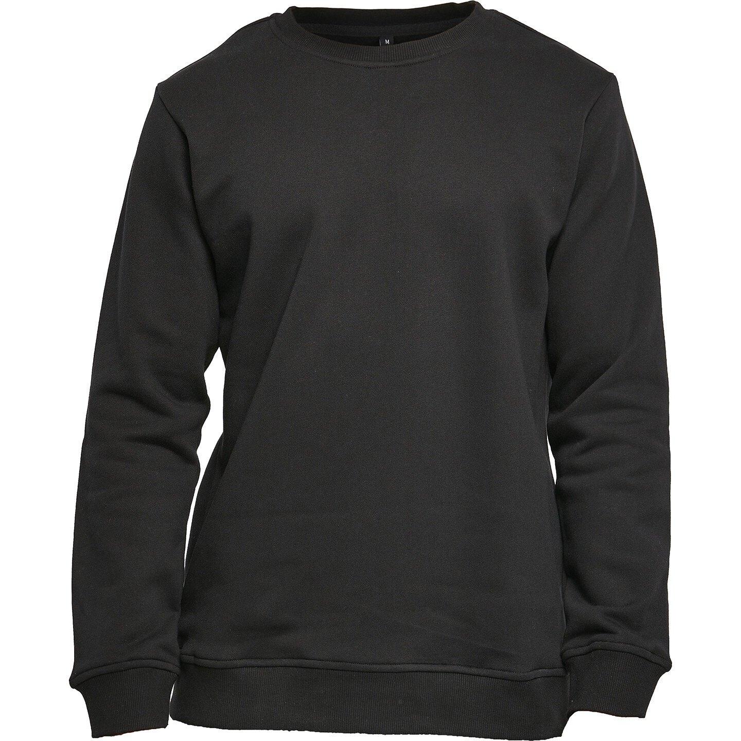 Basic Sweatshirt Herren Schwarz L von Build Your Own