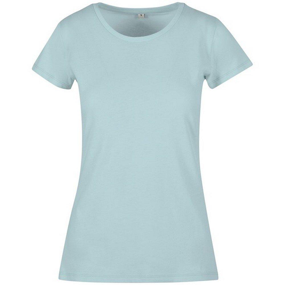 Basic Tshirt Damen Blau 5XL von Build Your Own