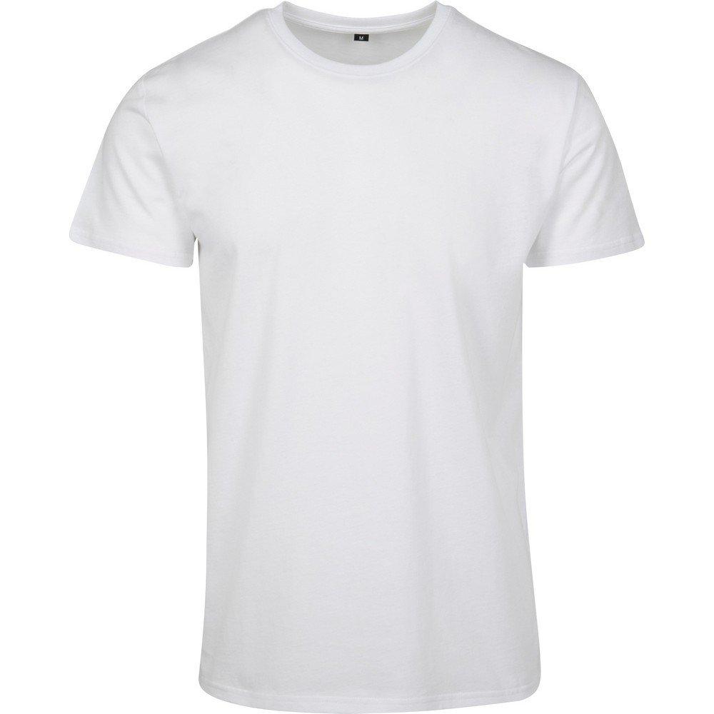 Basic Tshirt Herren Weiss 5XL von Build Your Own